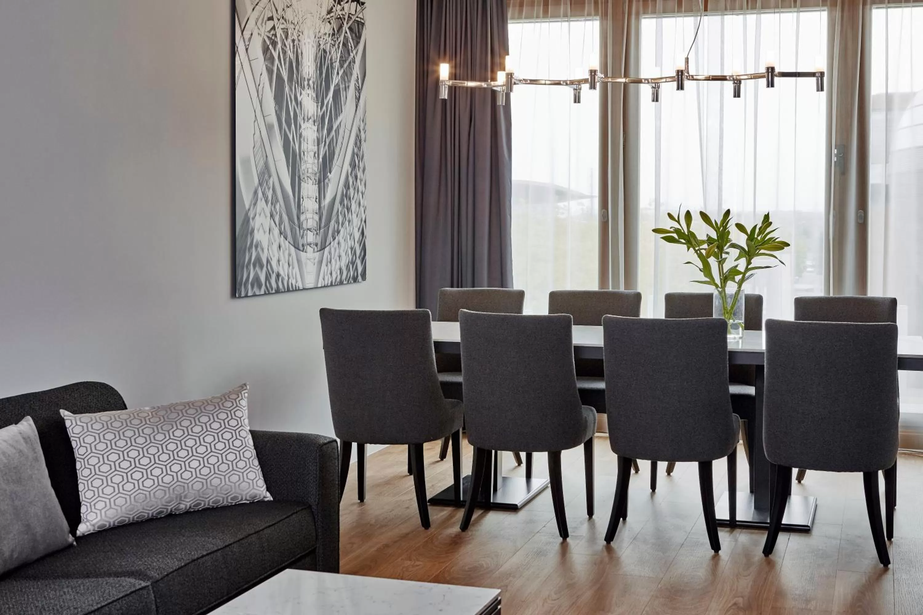 Living room in Radisson Blu Hotel Hannover