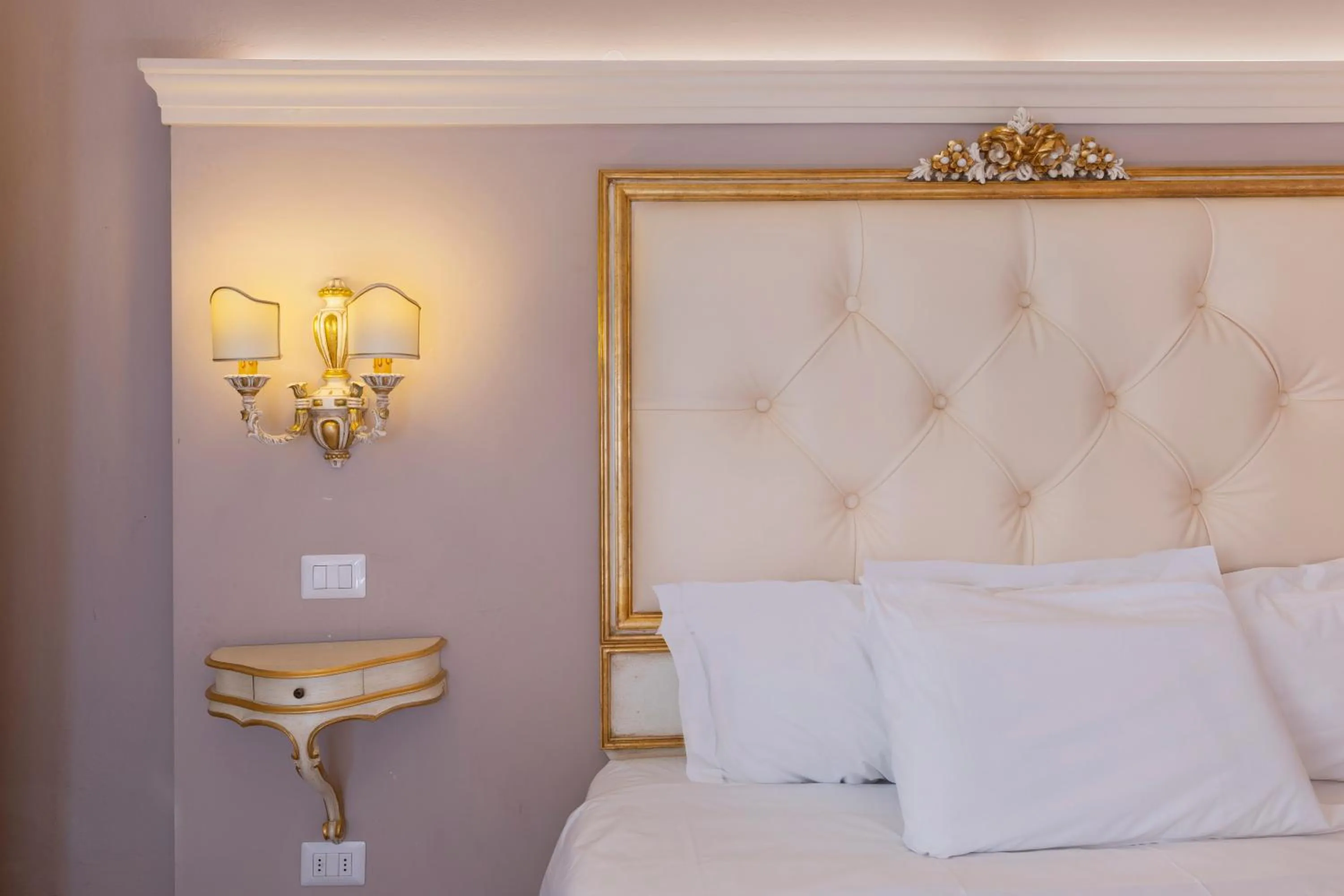 Bed in B&B I Quattro Poeti