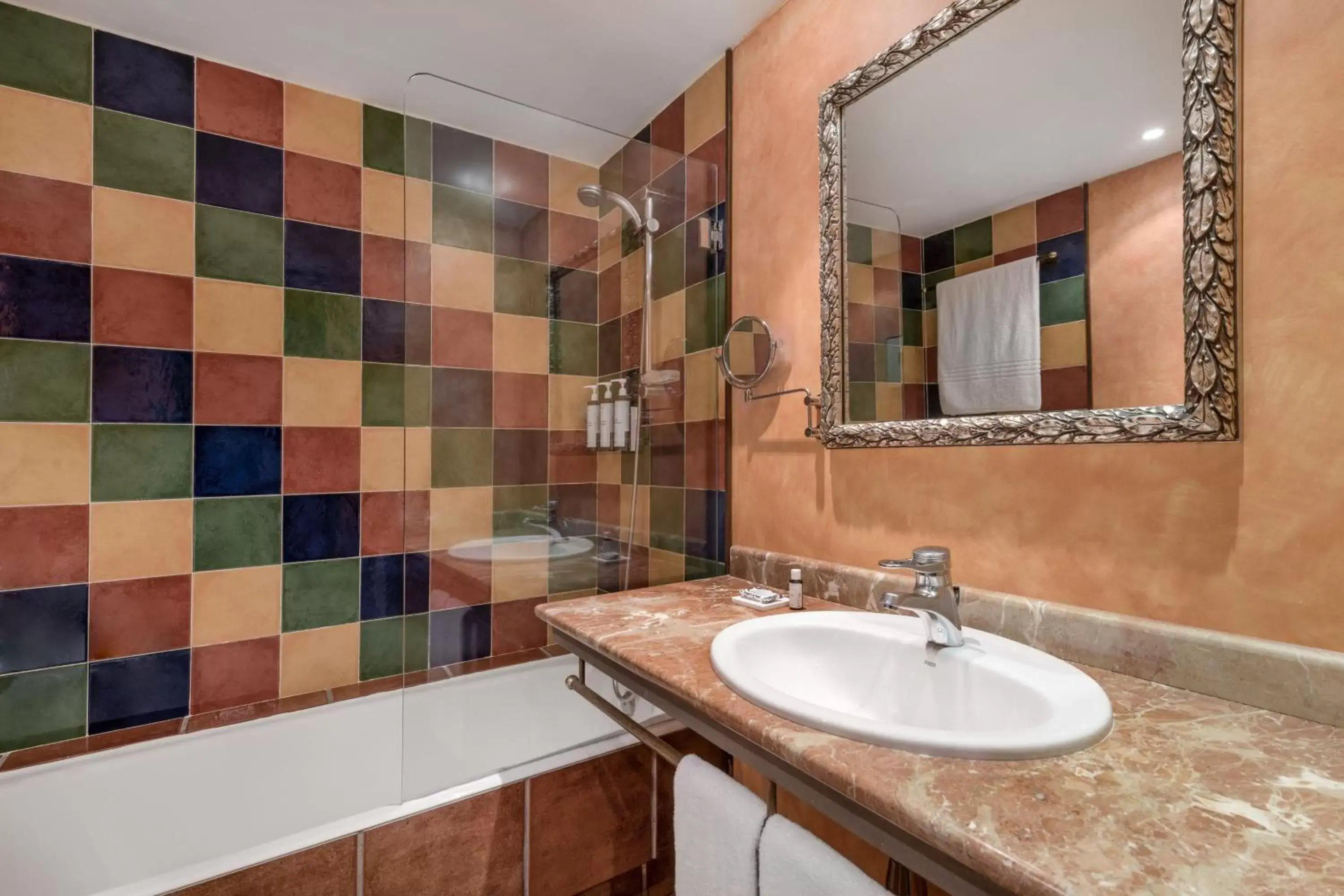 Bathroom in AC Hotel Ciudad de Toledo by Marriott
