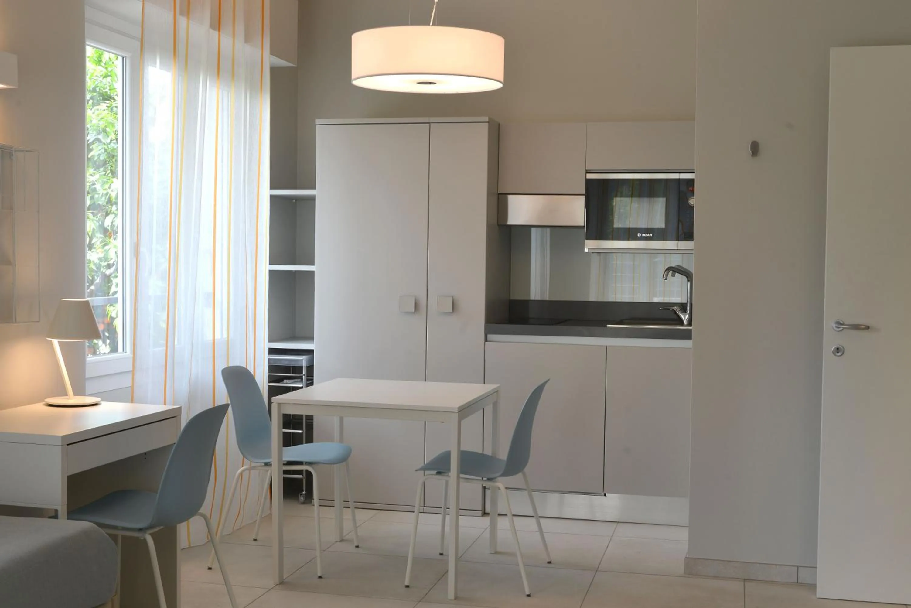 Kitchen or kitchenette in Hotel Villa MIKI