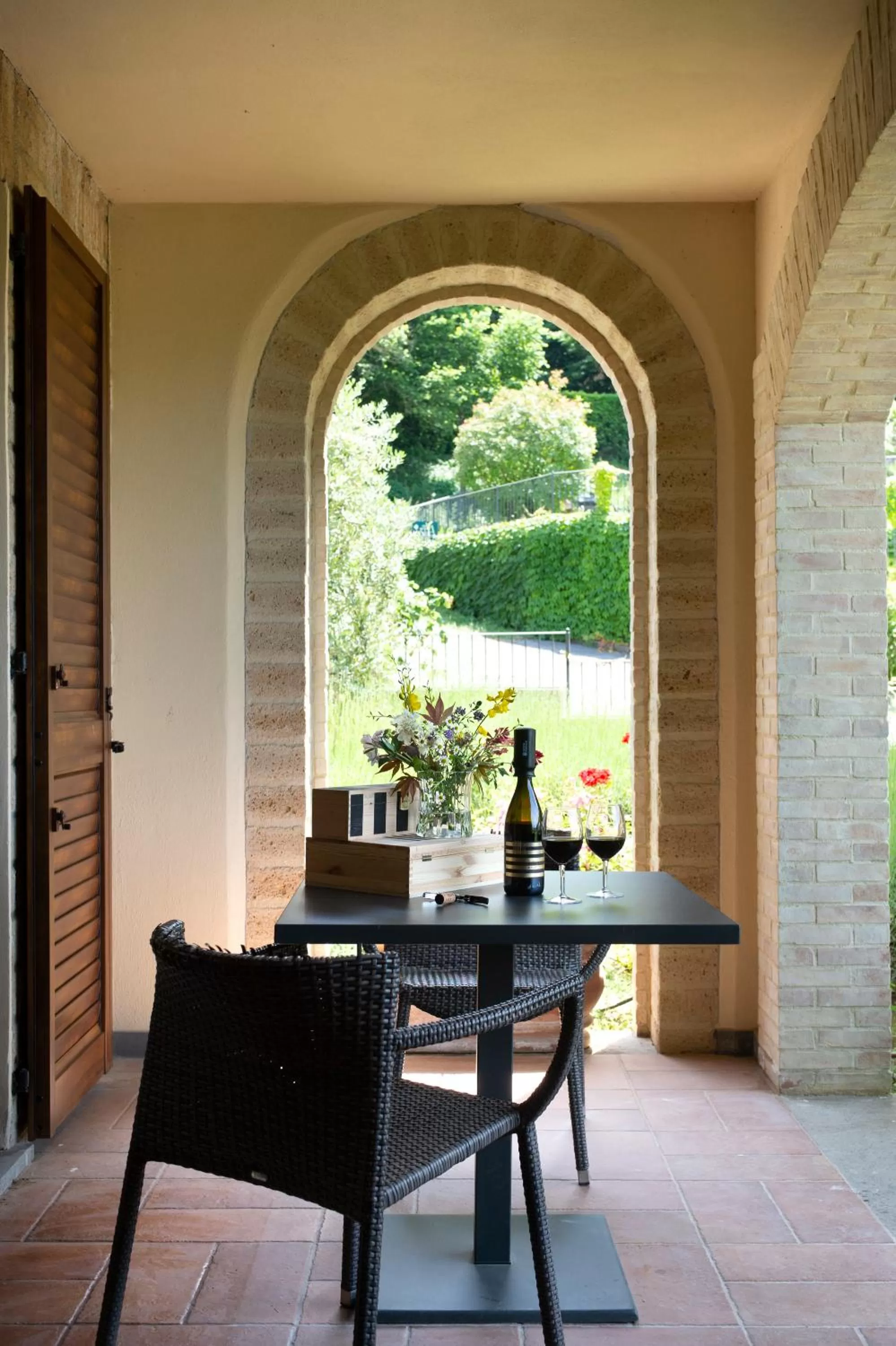 Patio in Altarocca Wine Resort Adults Only