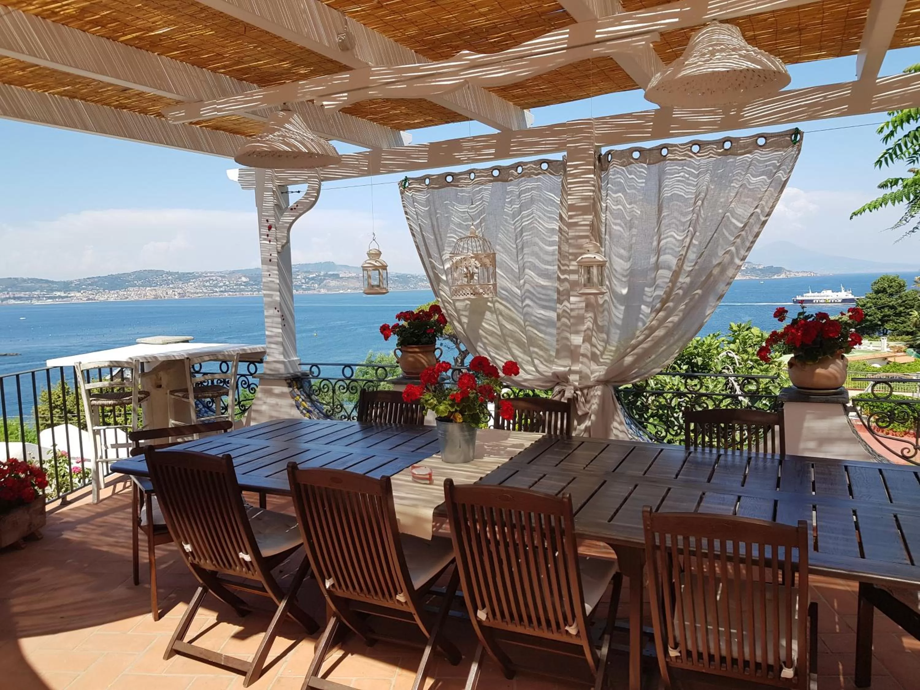 Balcony/Terrace in b&b Dea Fortuna