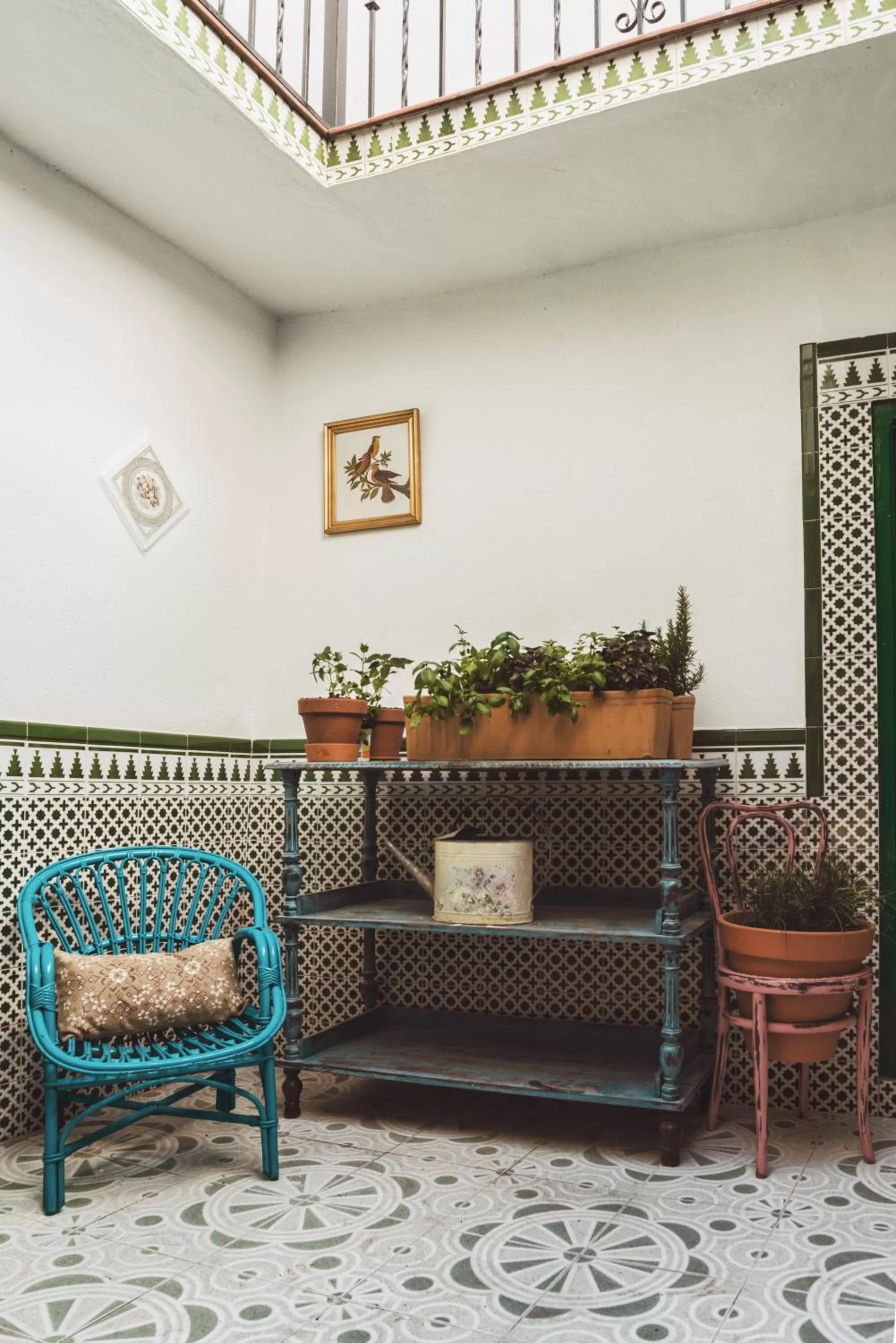 Patio in Encanto Guesthouse
