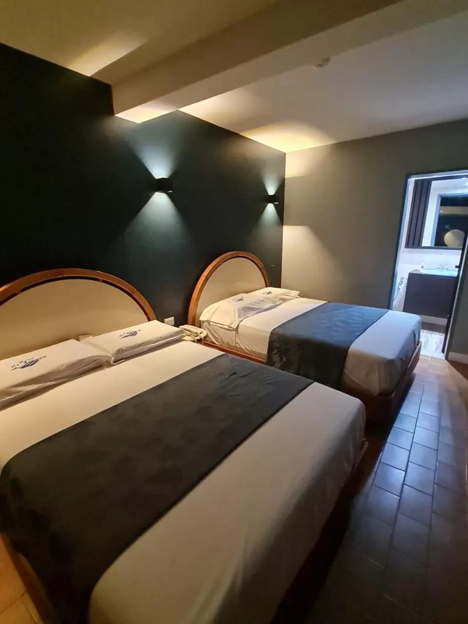 Bed in Hotel El Arroyo