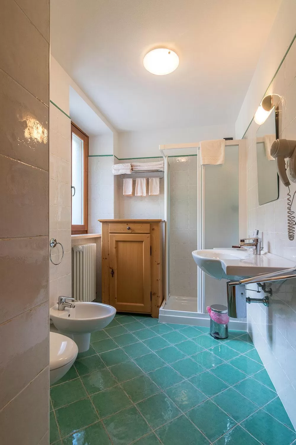 Bathroom in Locanda Alpina