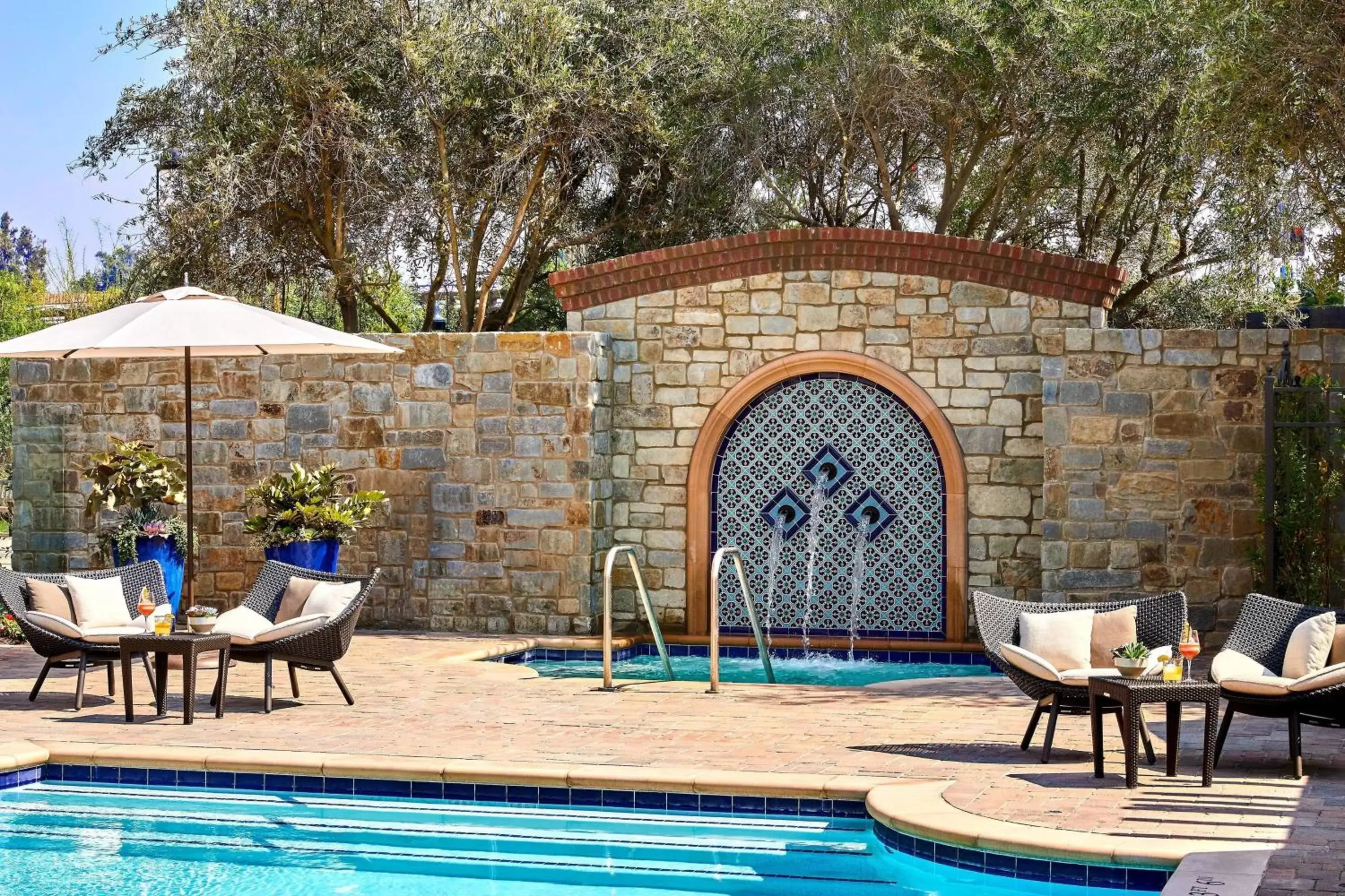 Swimming Pool in Inn at the Mission San Juan Capistrano, Autograph Collection