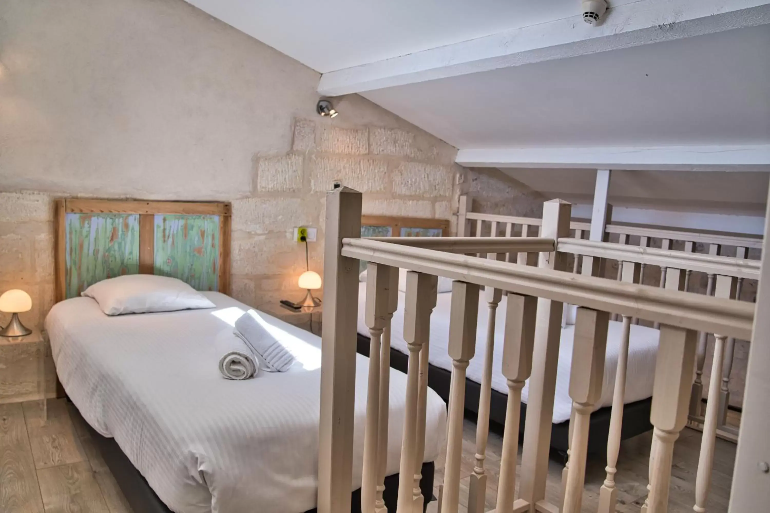 Bed in Hôtel La Muette
