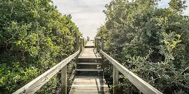 Beach in Salter Path Inn