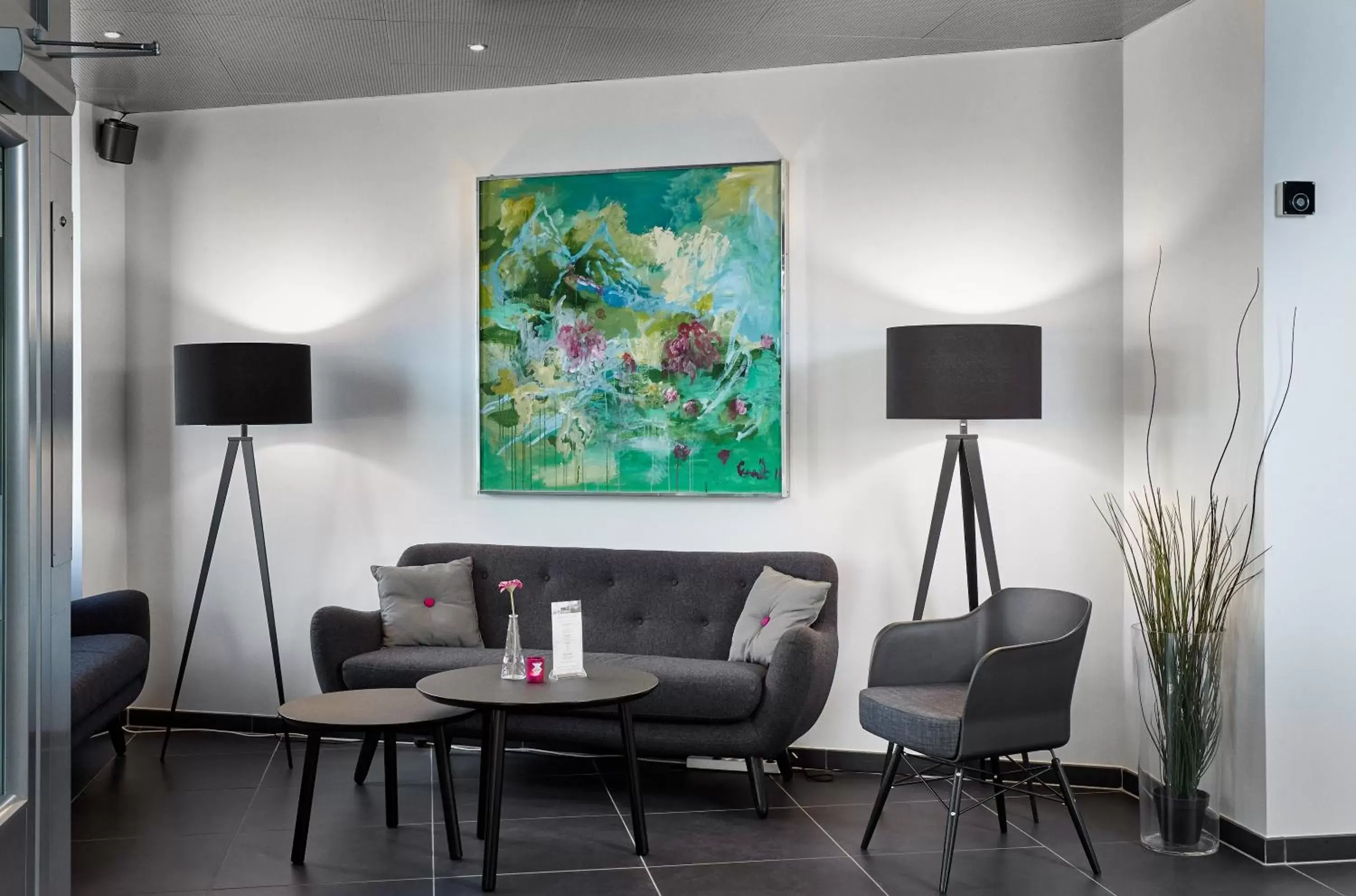 Lobby or reception in Hotel Cabinn Vejle Lobby or reception in Hotel Cabinn Vejle