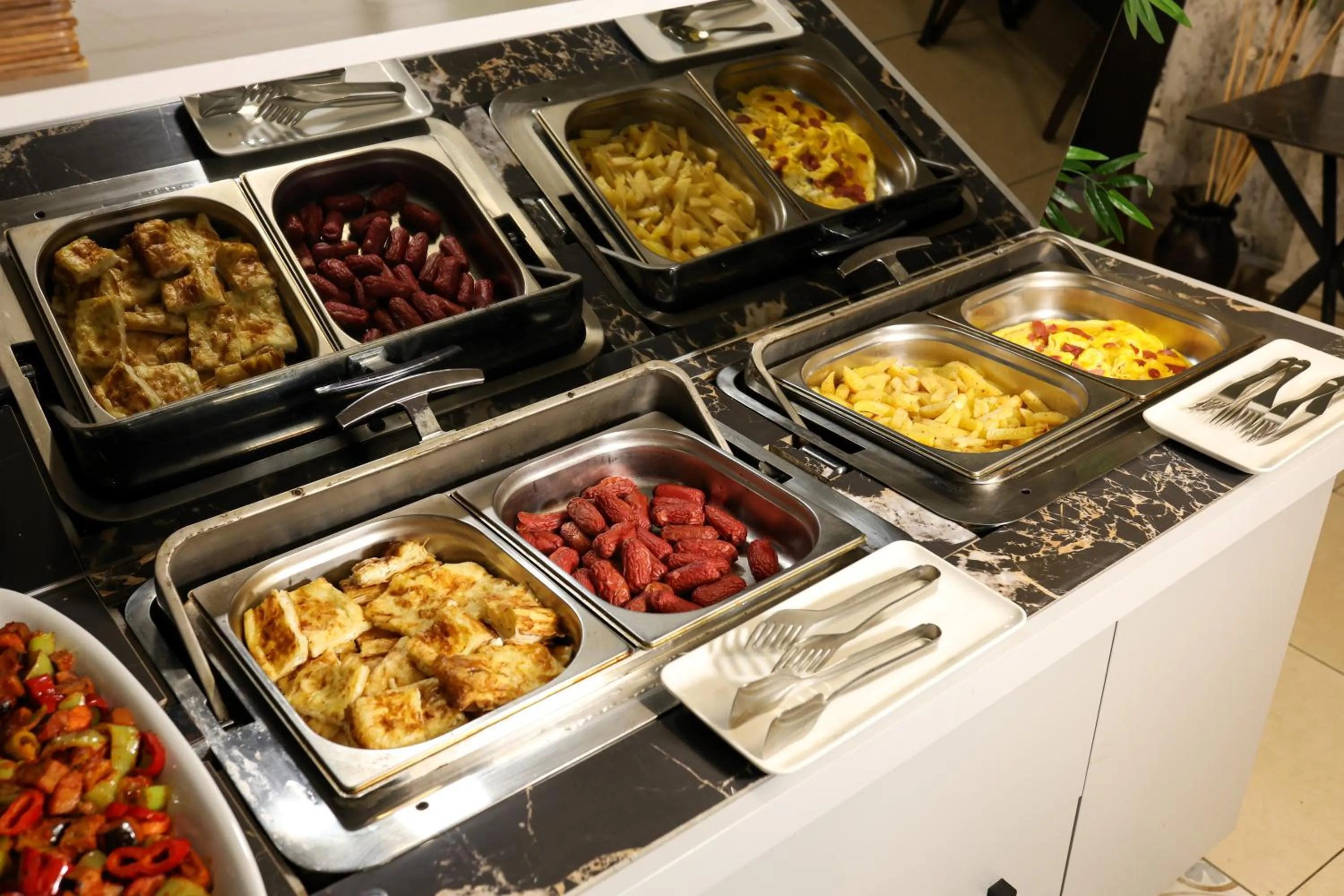 Buffet breakfast in Cumbali Luxury Boutique Hotel