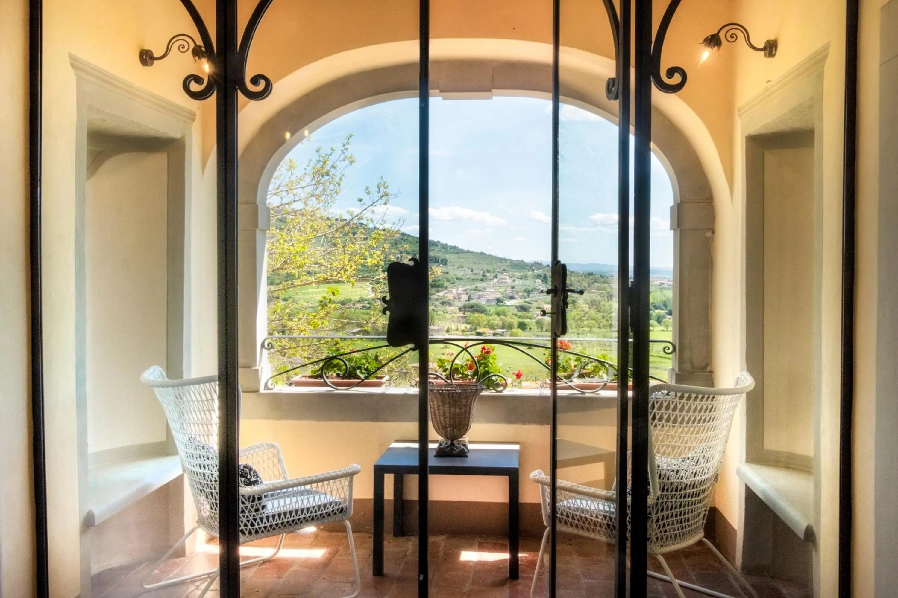 View (from property/room) in Il Falconiere Relais & Spa