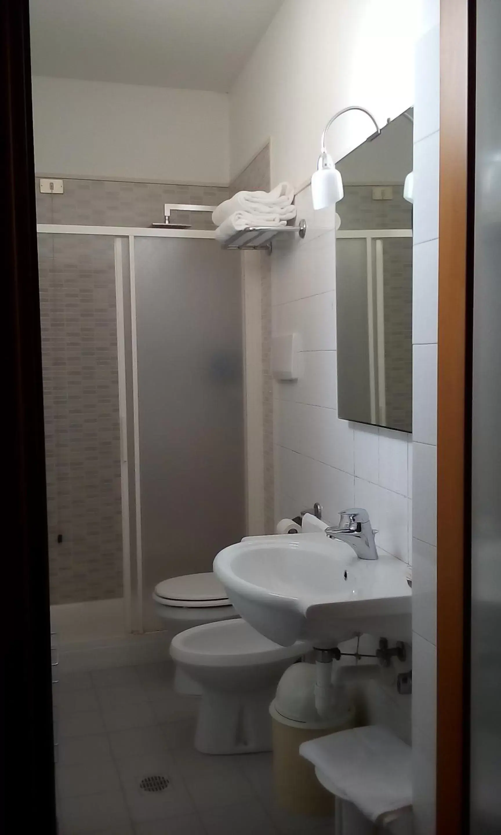 Bathroom in CityHotel Cristina Vicenza