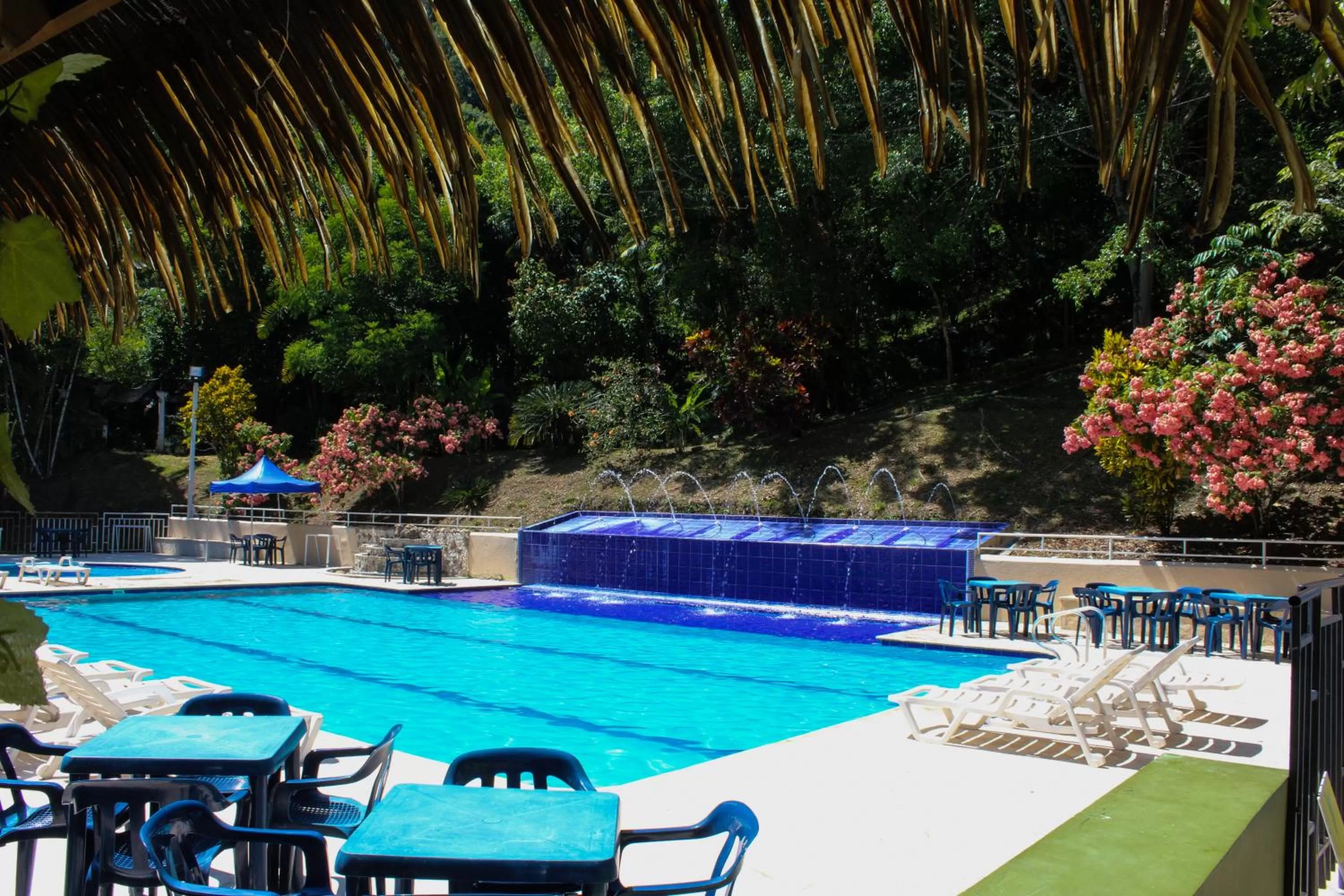 Pool view in Rio Escondido