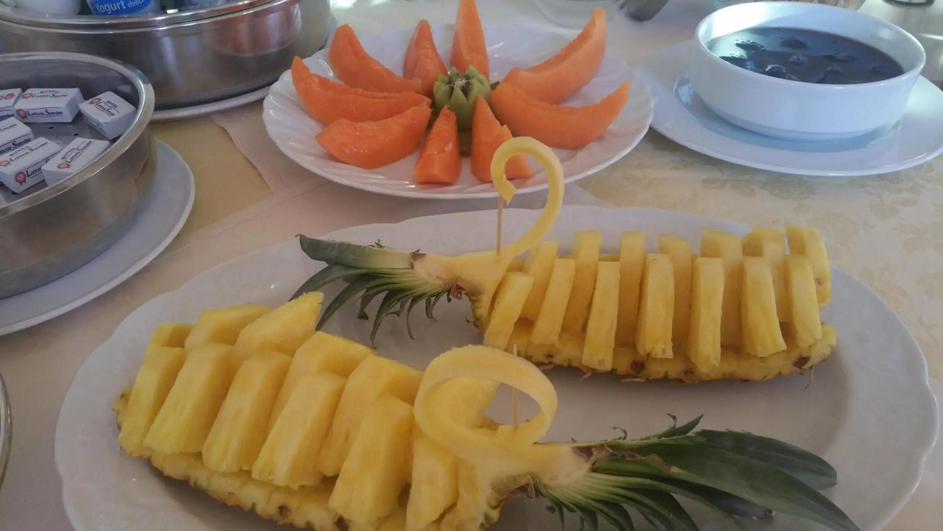 Buffet breakfast, Food in Hotel Villa Lauri