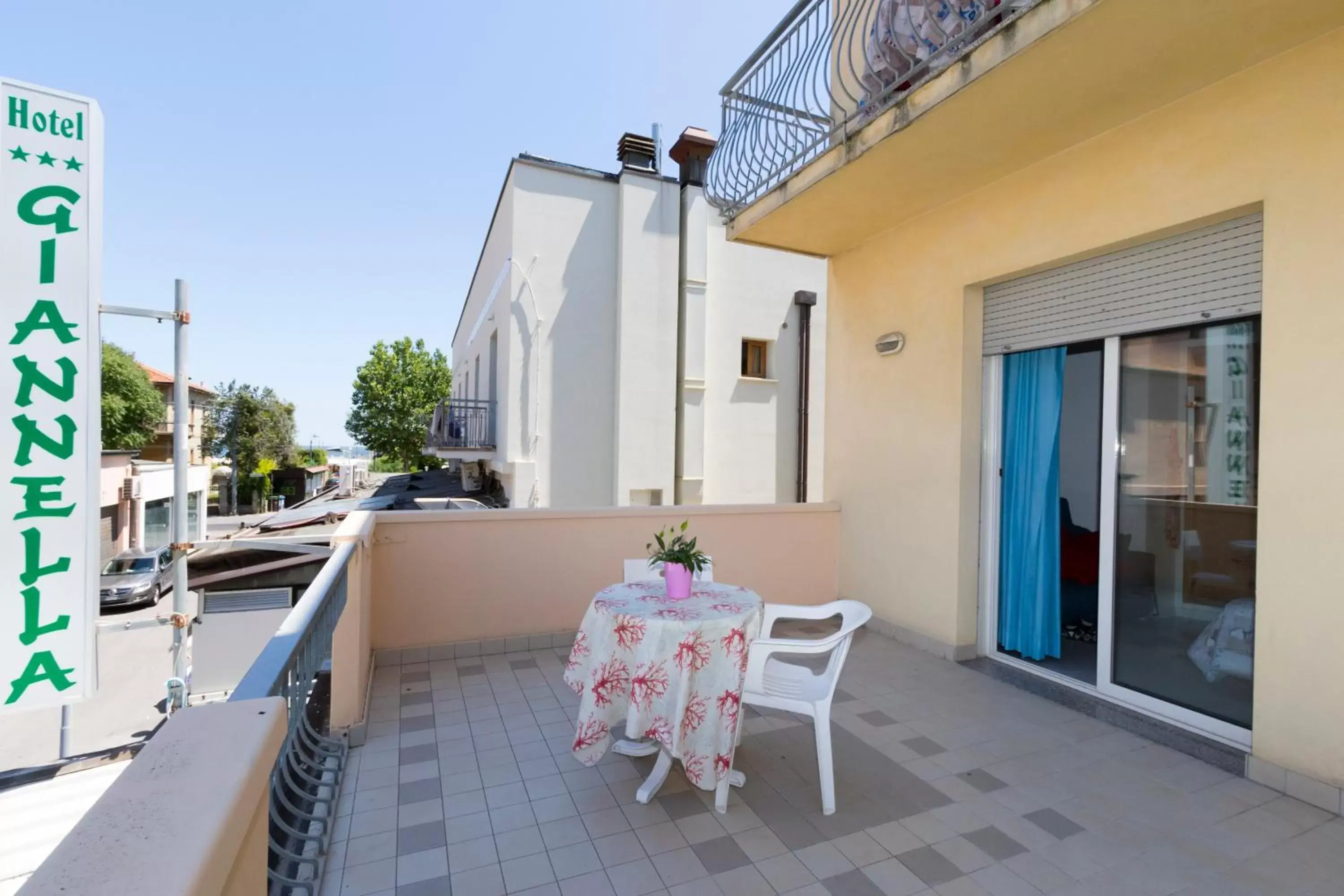 Balcony/Terrace in Hotel Giannella