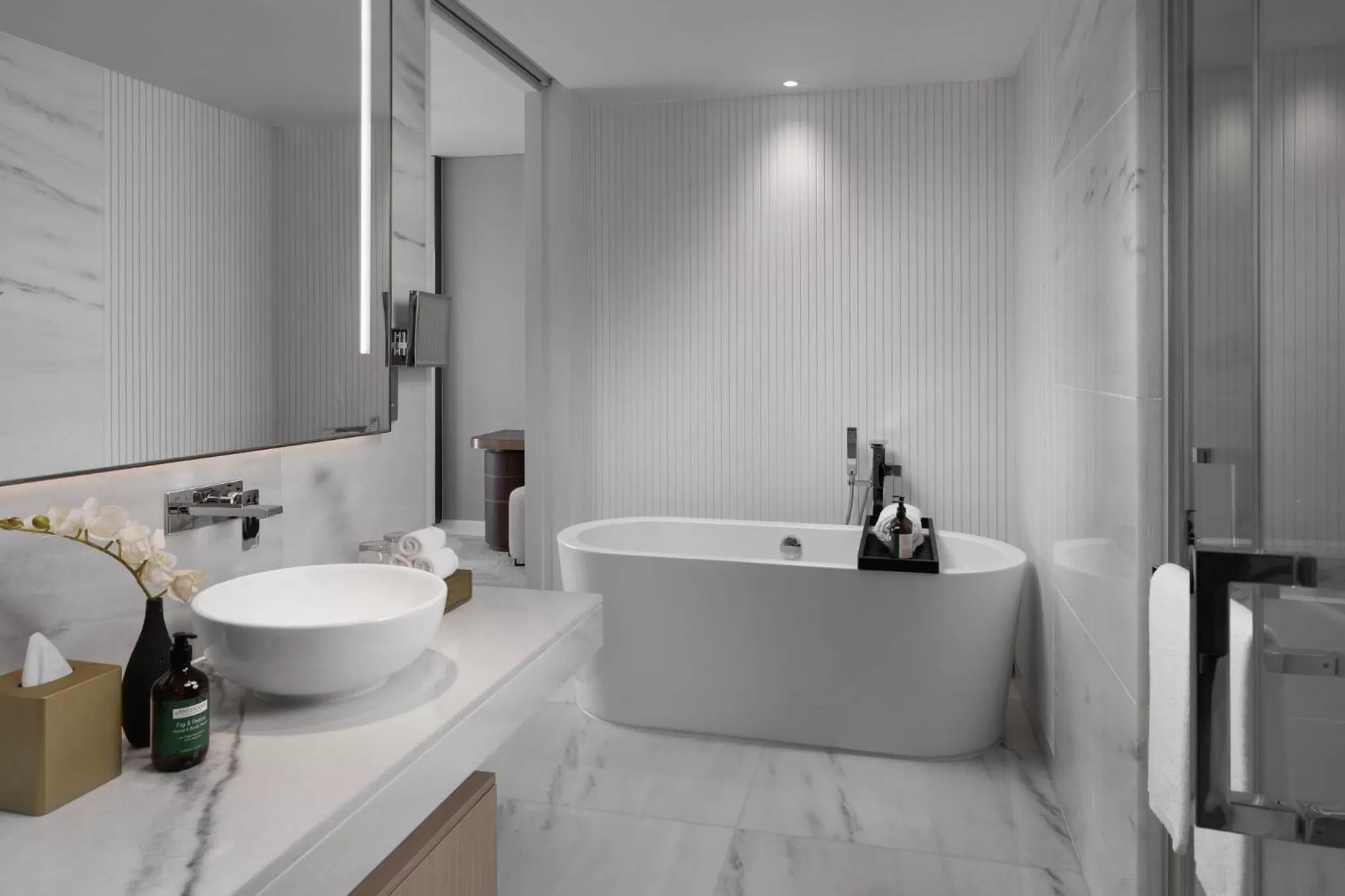 Bathroom in Crowne Plaza Vinh Yen City Centre by IHG