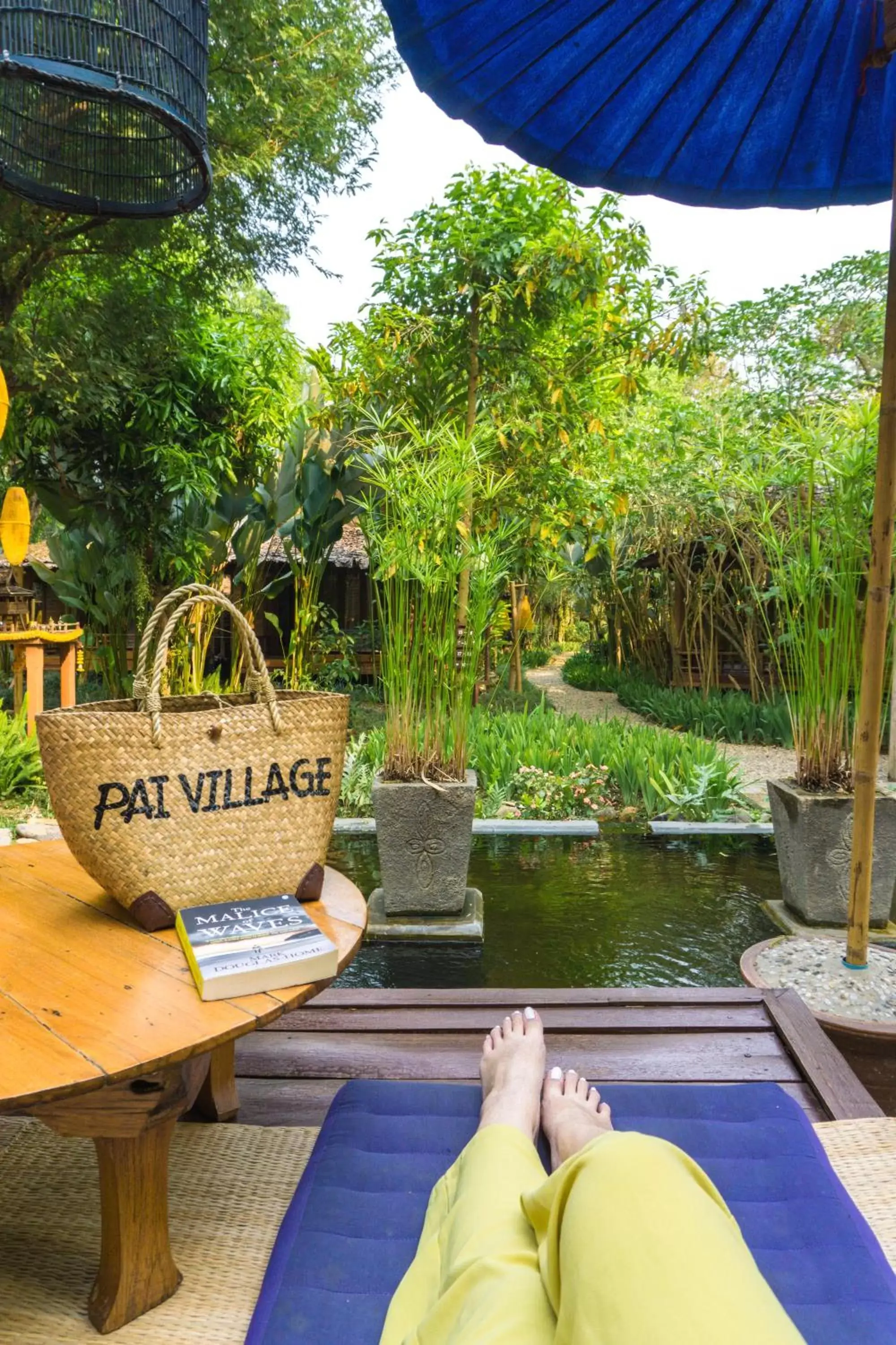 Seating area in Pai Village Boutique Resort