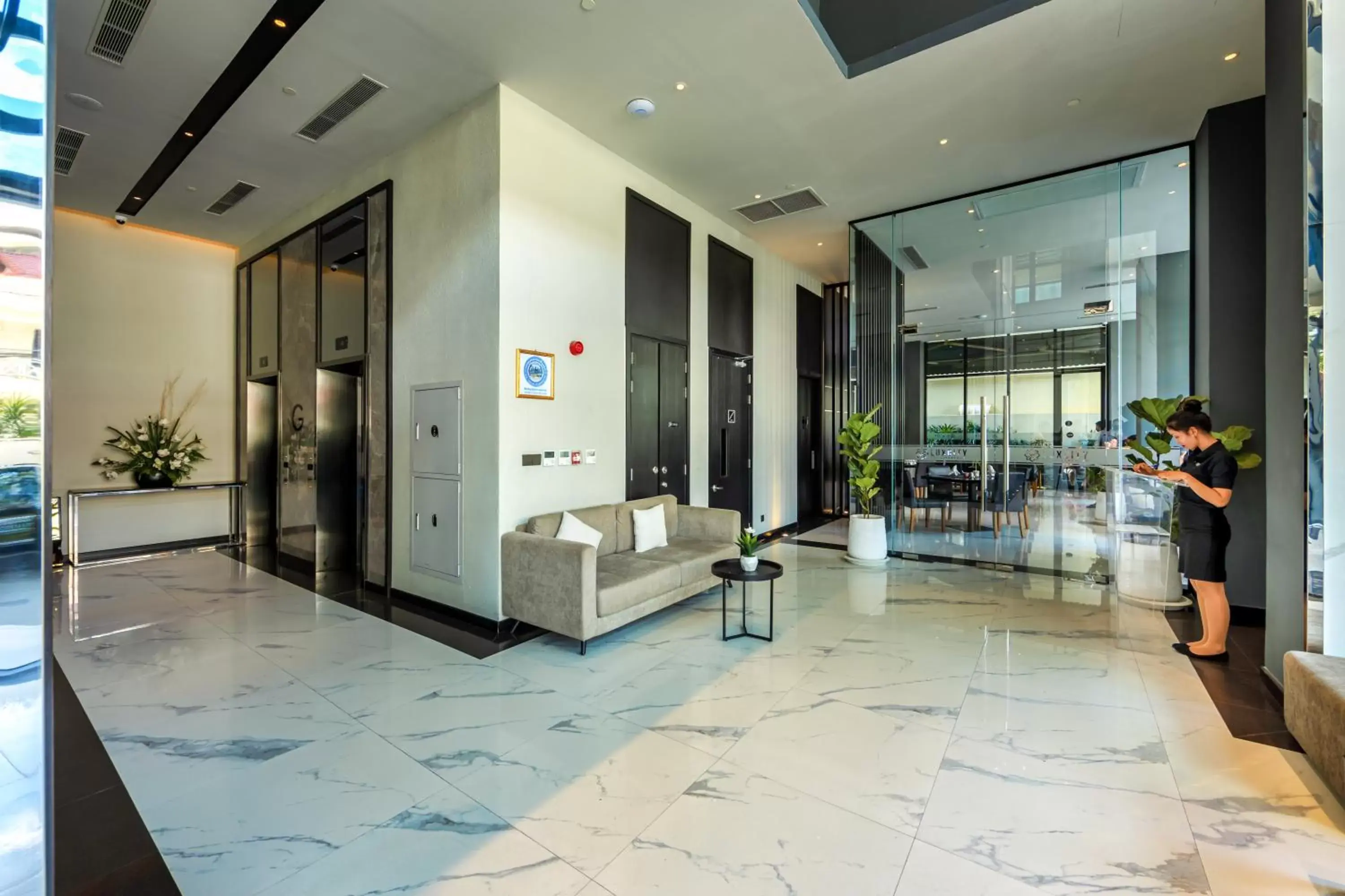 Lobby or reception, Lobby/Reception in Luxcity Hotel & Apartment