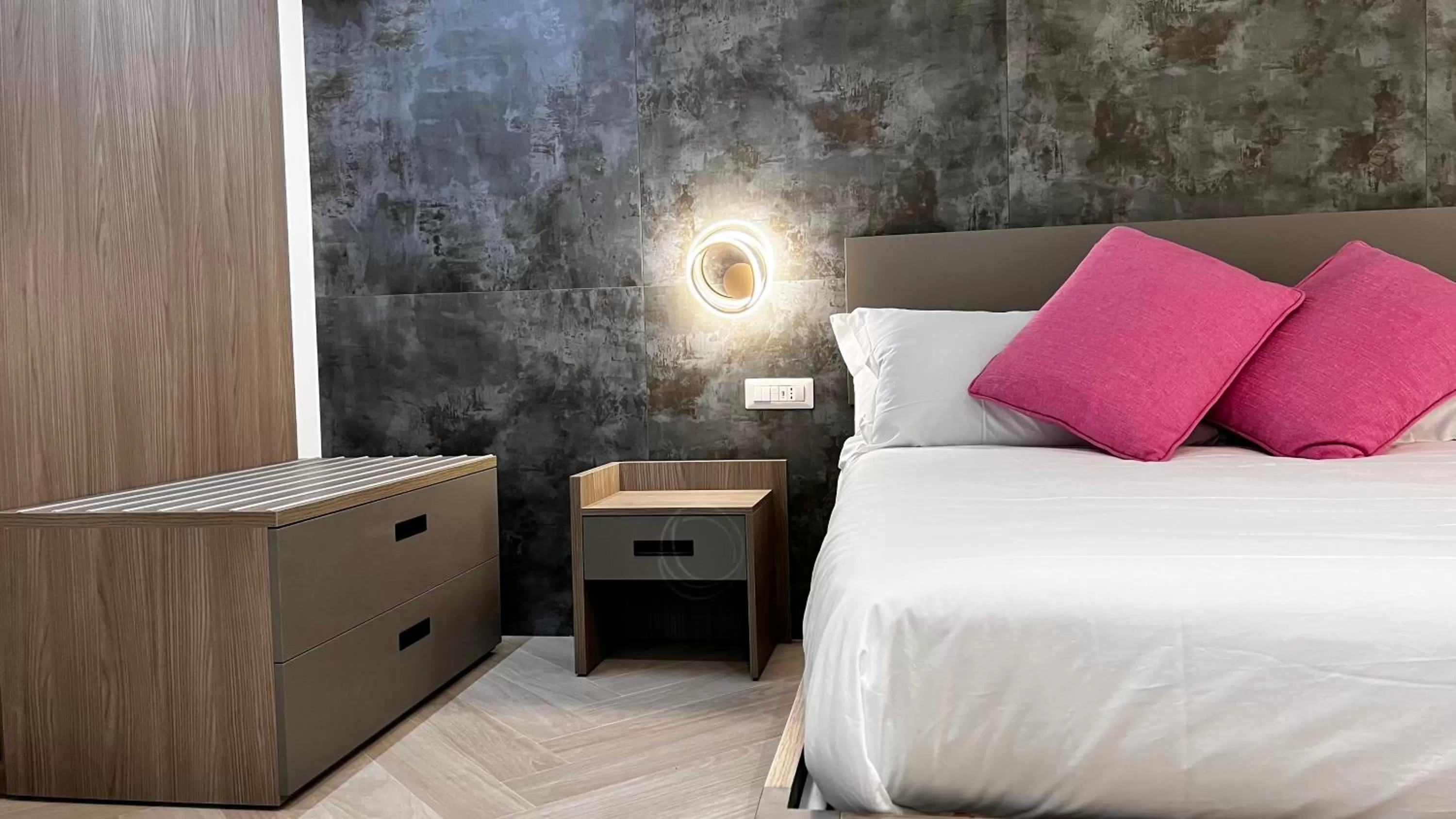 Decorative detail, Bed in Patriziella 4 Rooms