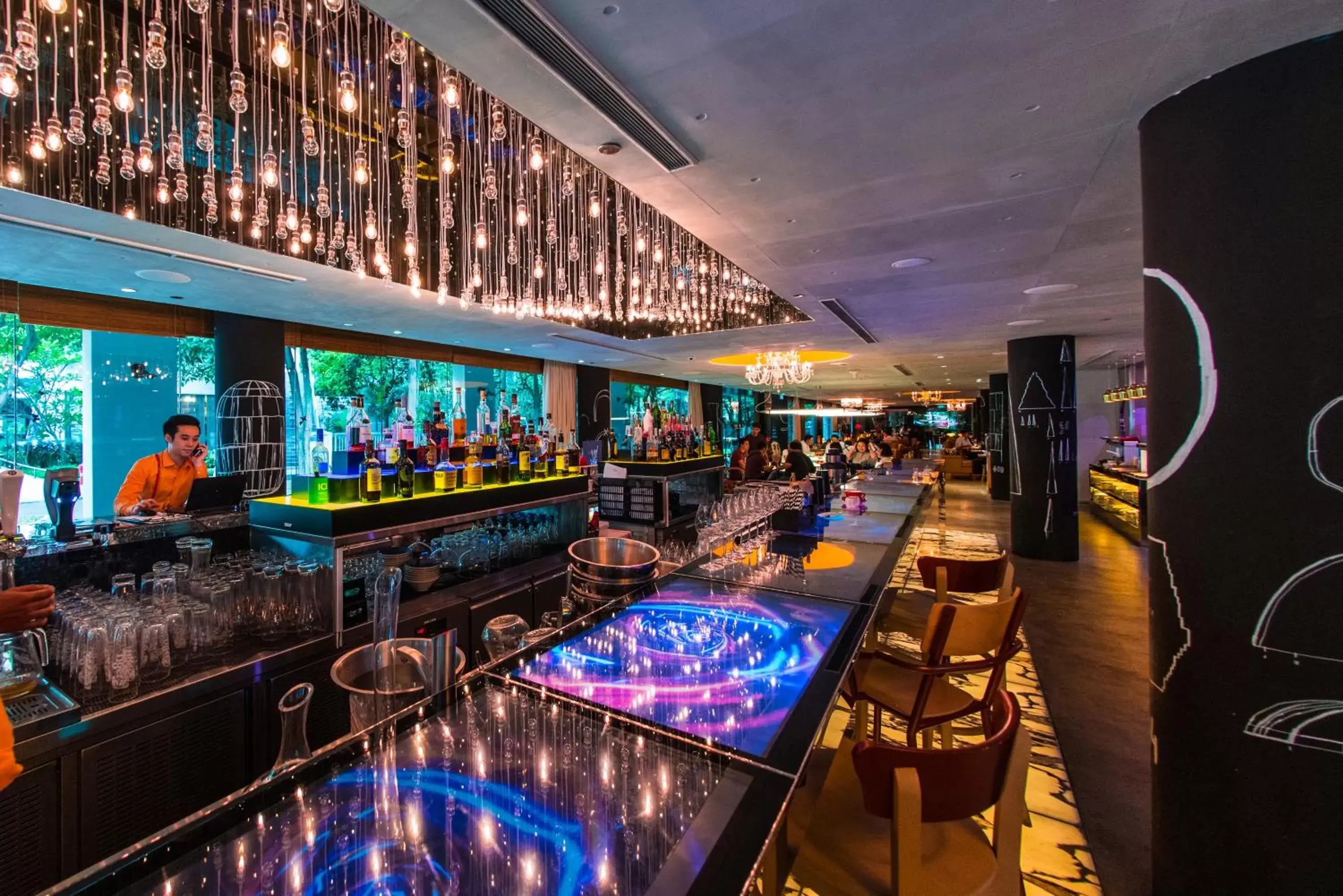 Restaurant/places to eat, Lounge/Bar in M Social Singapore
