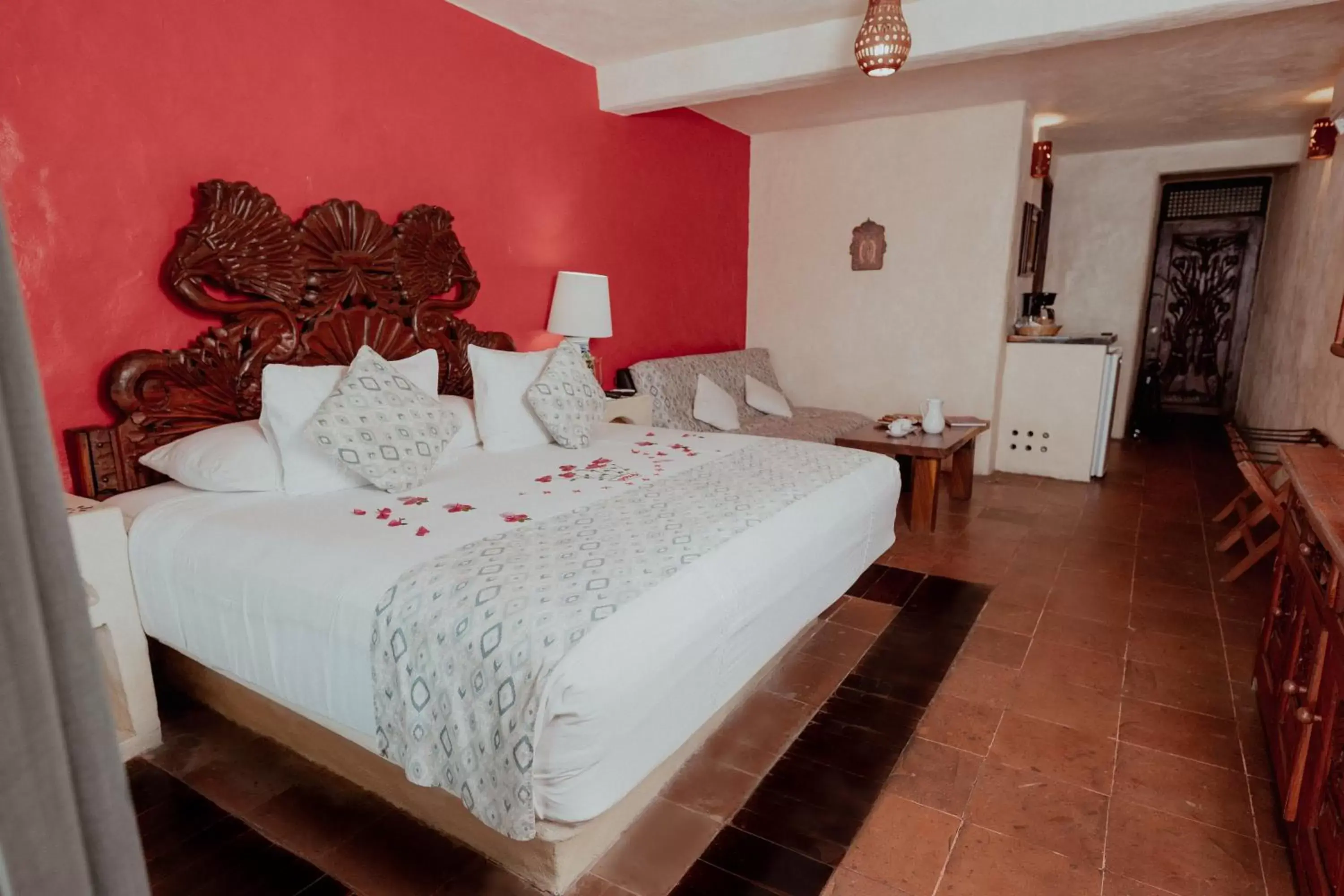 Bed in Hotel Aura del Mar
