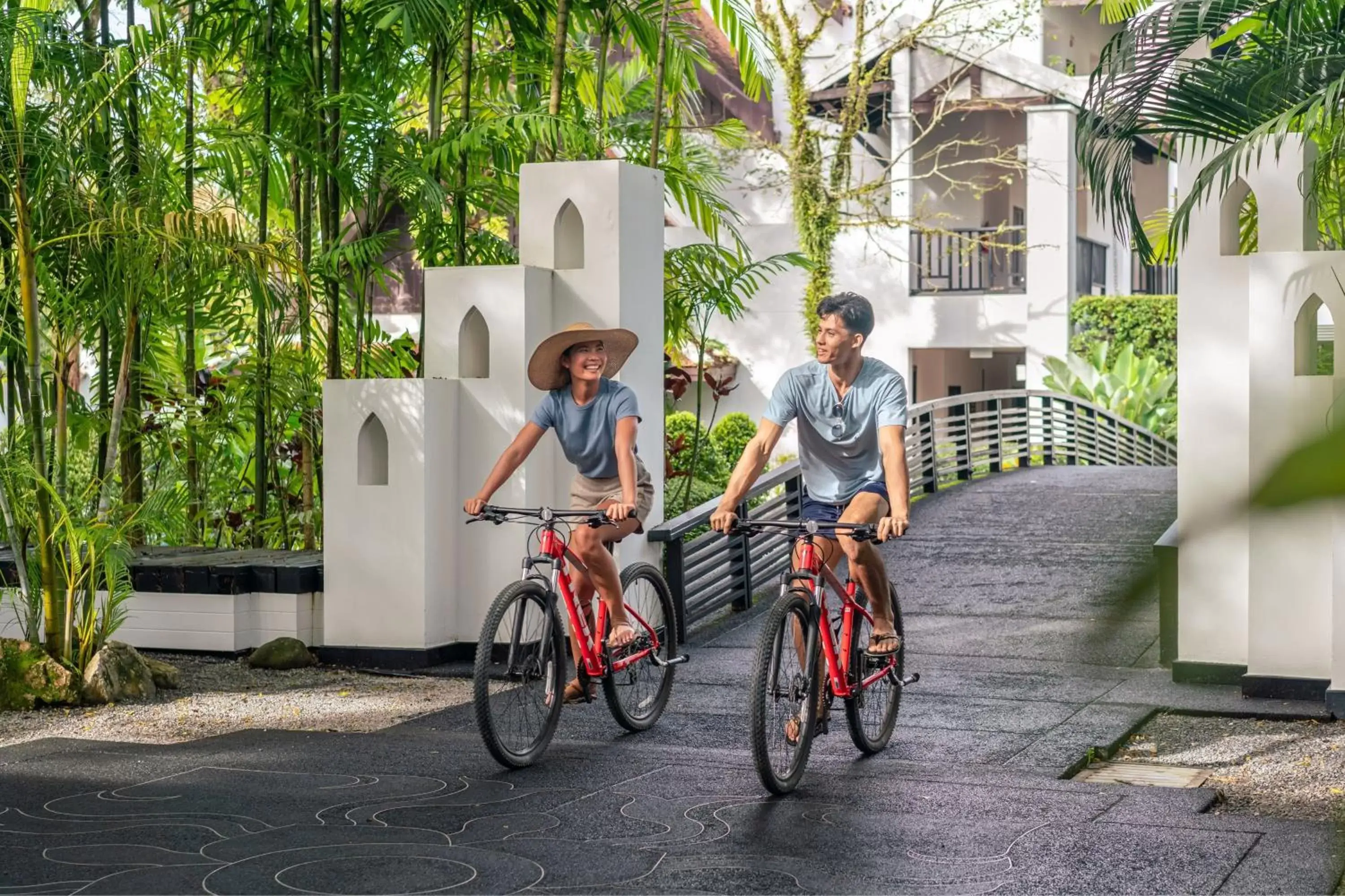 Cycling in JW Marriott Khao Lak Resort and Spa