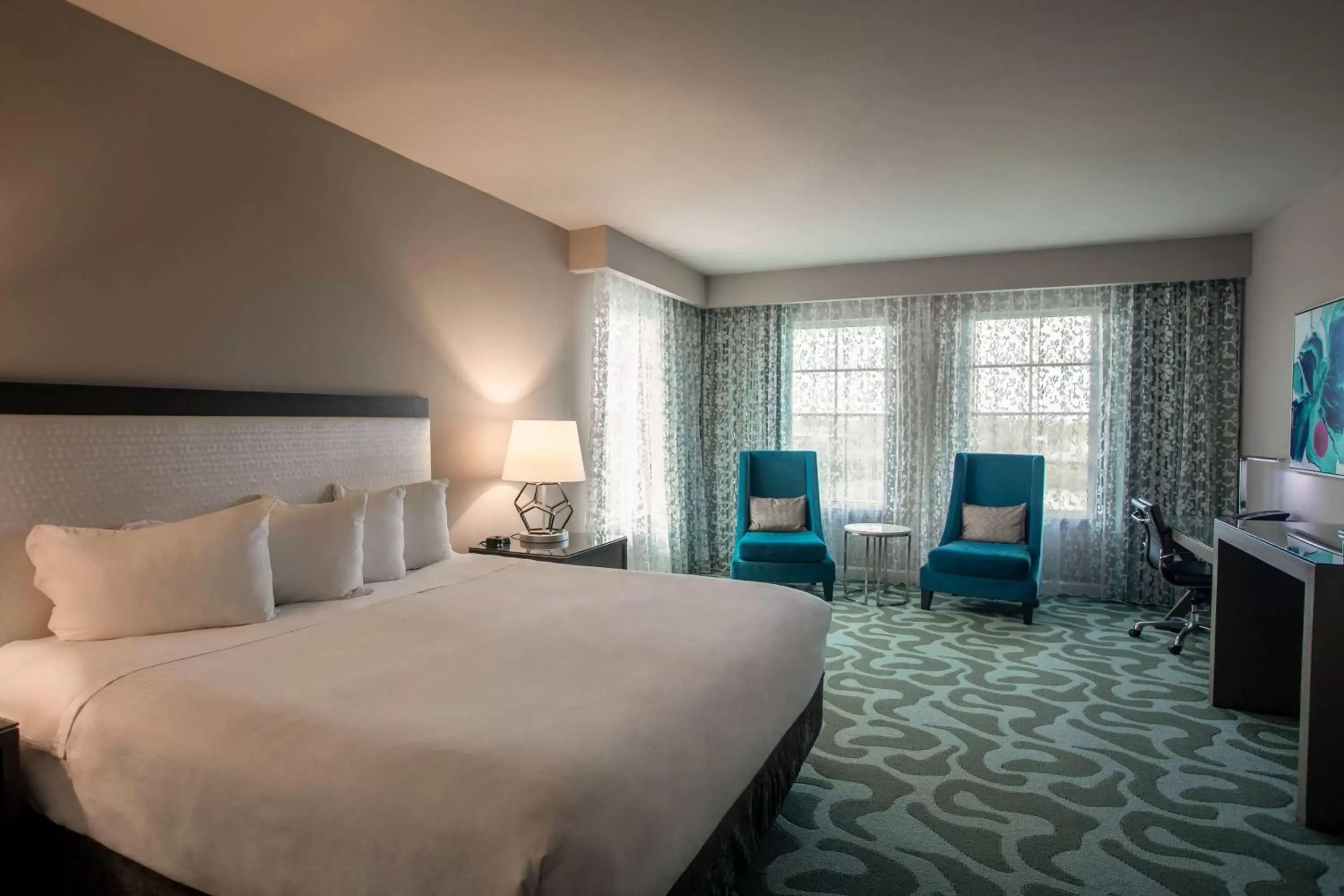 Photo of the whole room in Wyndham Grand Jupiter at Harbourside Place