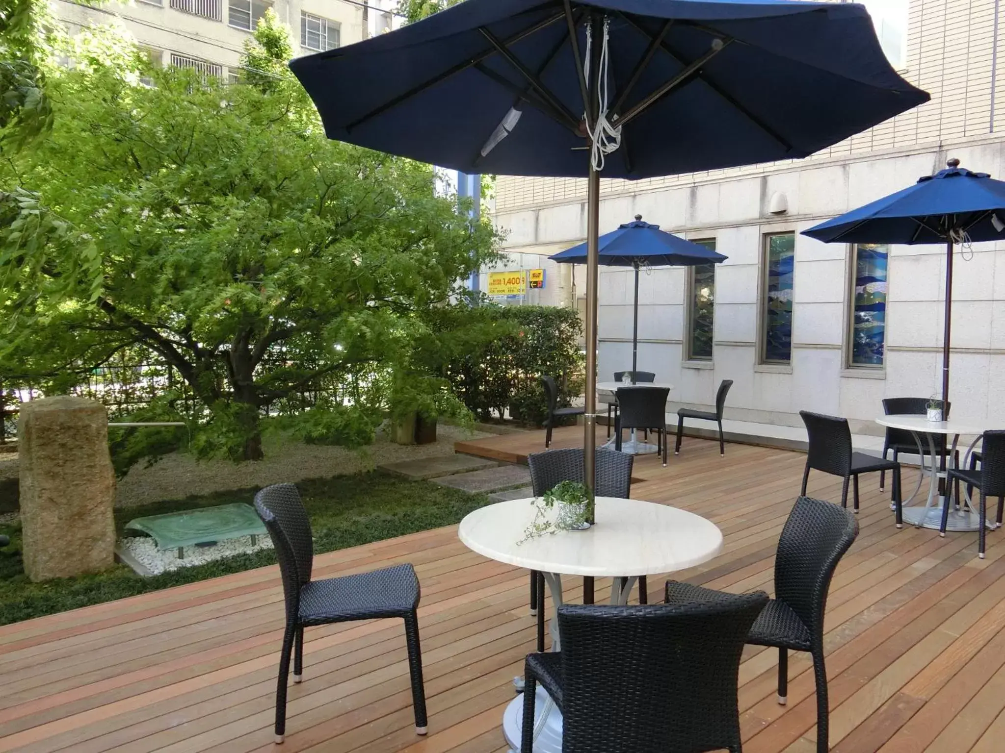 Balcony/Terrace, Lounge/Bar in Meitetsu Inn Nagoya Kanayama