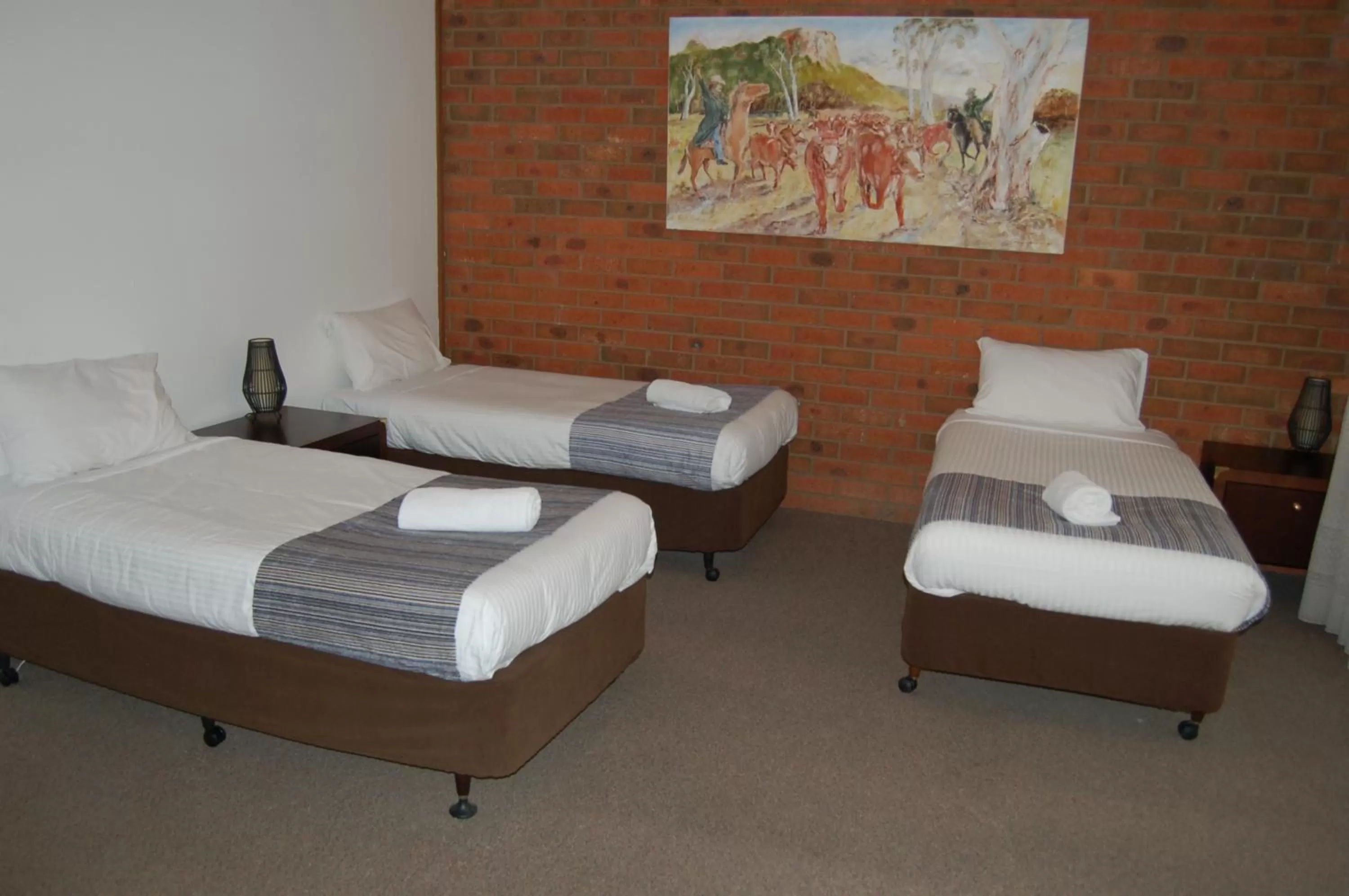 Bed in Federation Motel Resort - Corowa