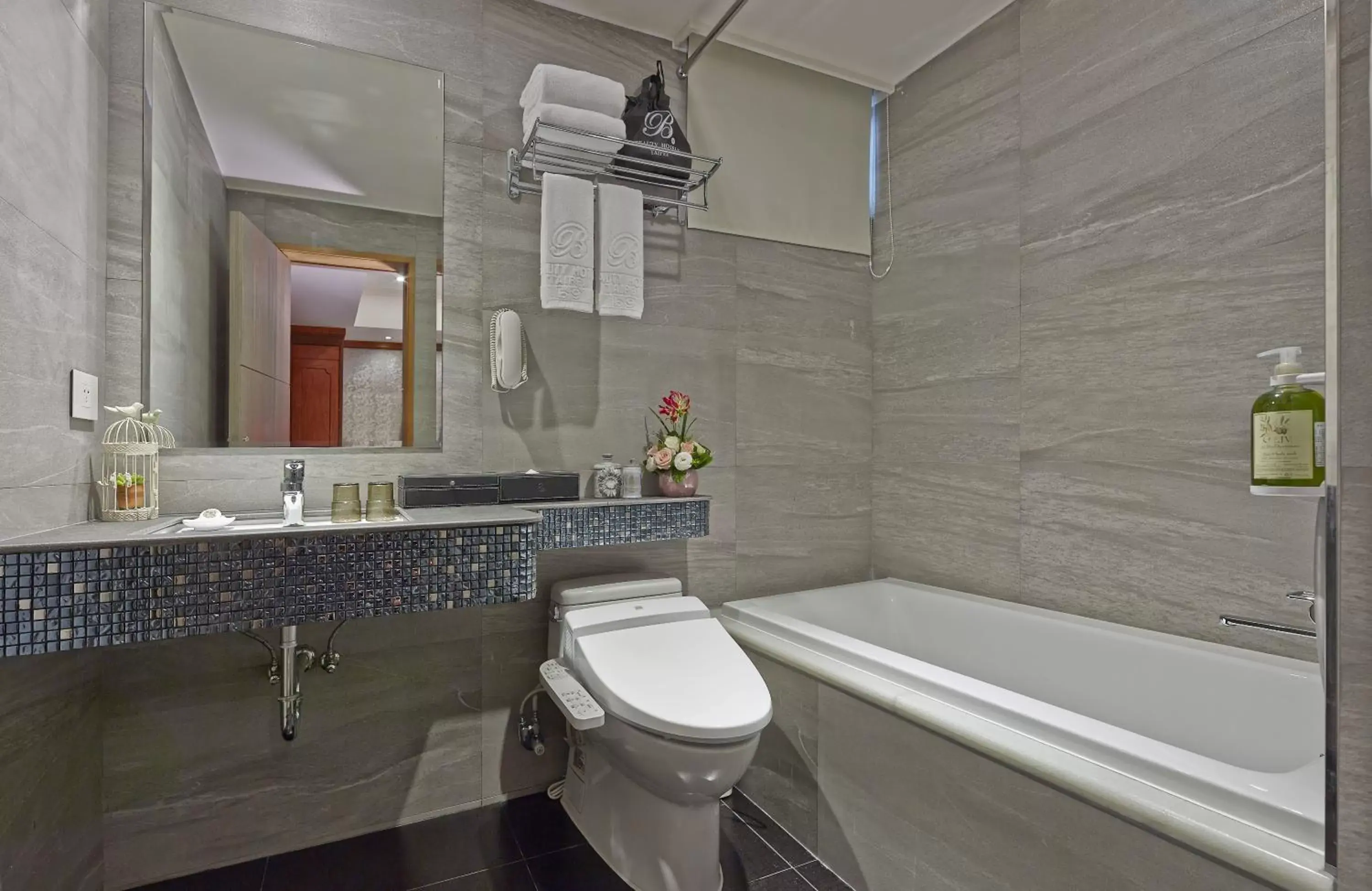 Bathroom in Beauty Hotels Taipei - Hotel Bchic