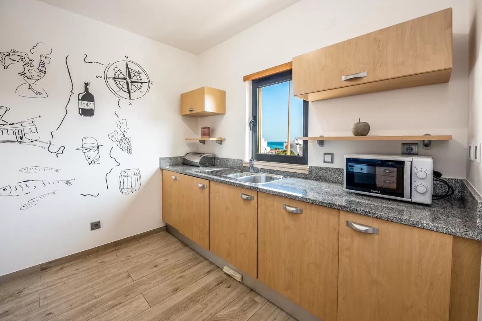 Kitchen or kitchenette in Estrela da Luz Resort