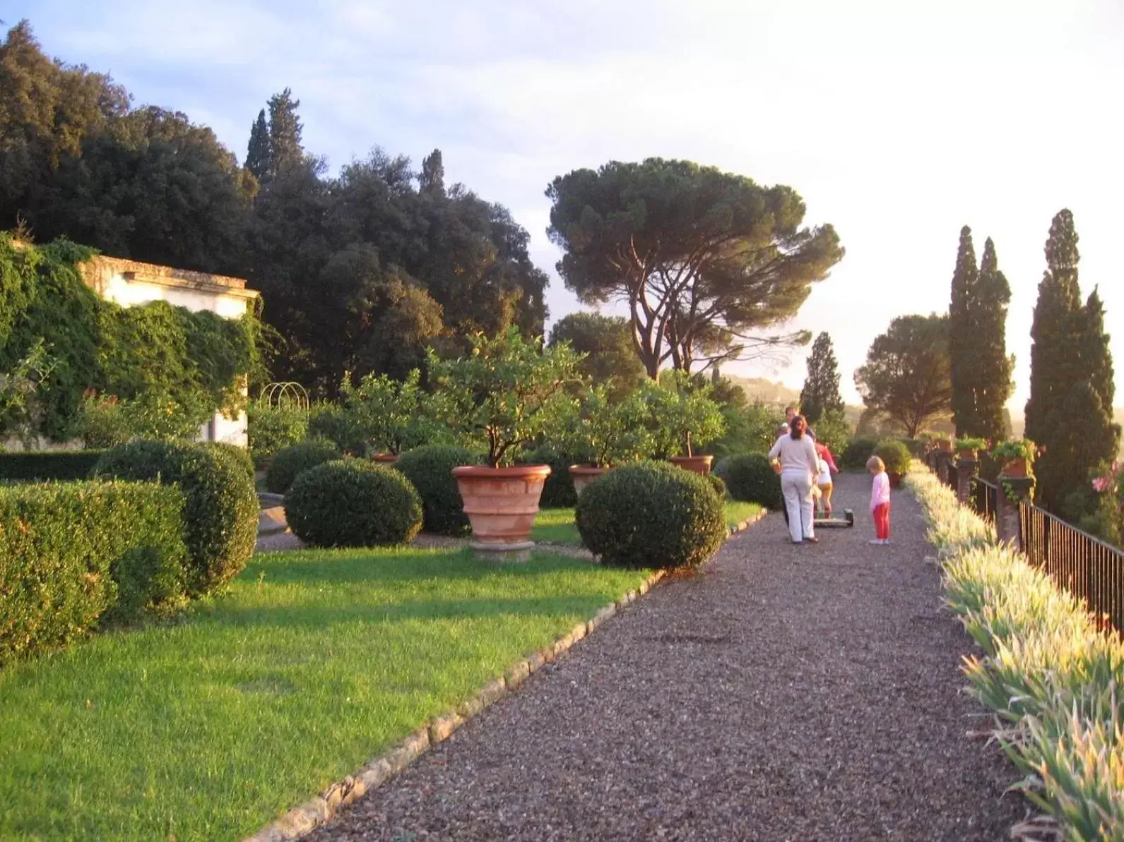 Day in Villa Rucellai