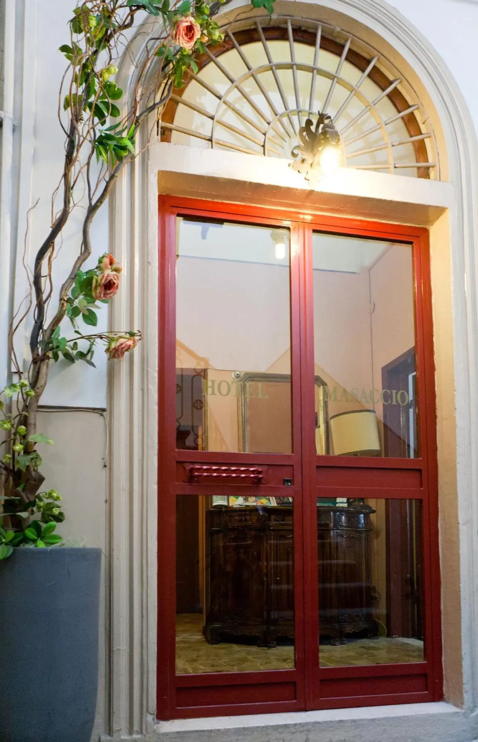 Facade/entrance in Hotel Masaccio Facade/entrance in Hotel Masaccio