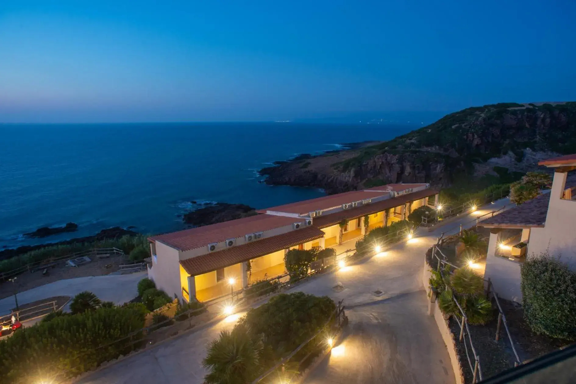 Bird's-eye View in Castelsardo Resort Village