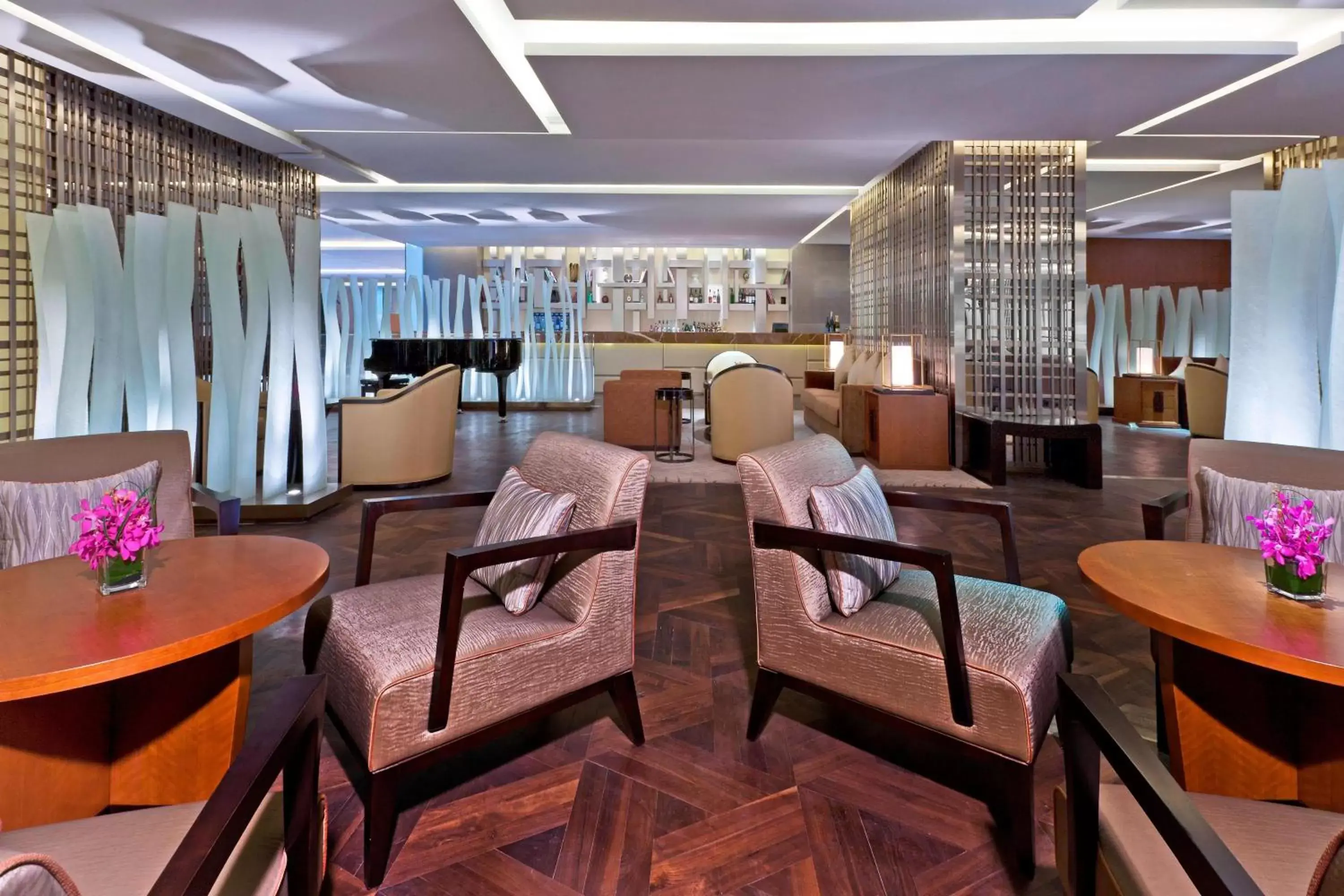 Lobby or reception, Restaurant/Places to Eat in Sheraton Grand Beijing Dongcheng Hotel