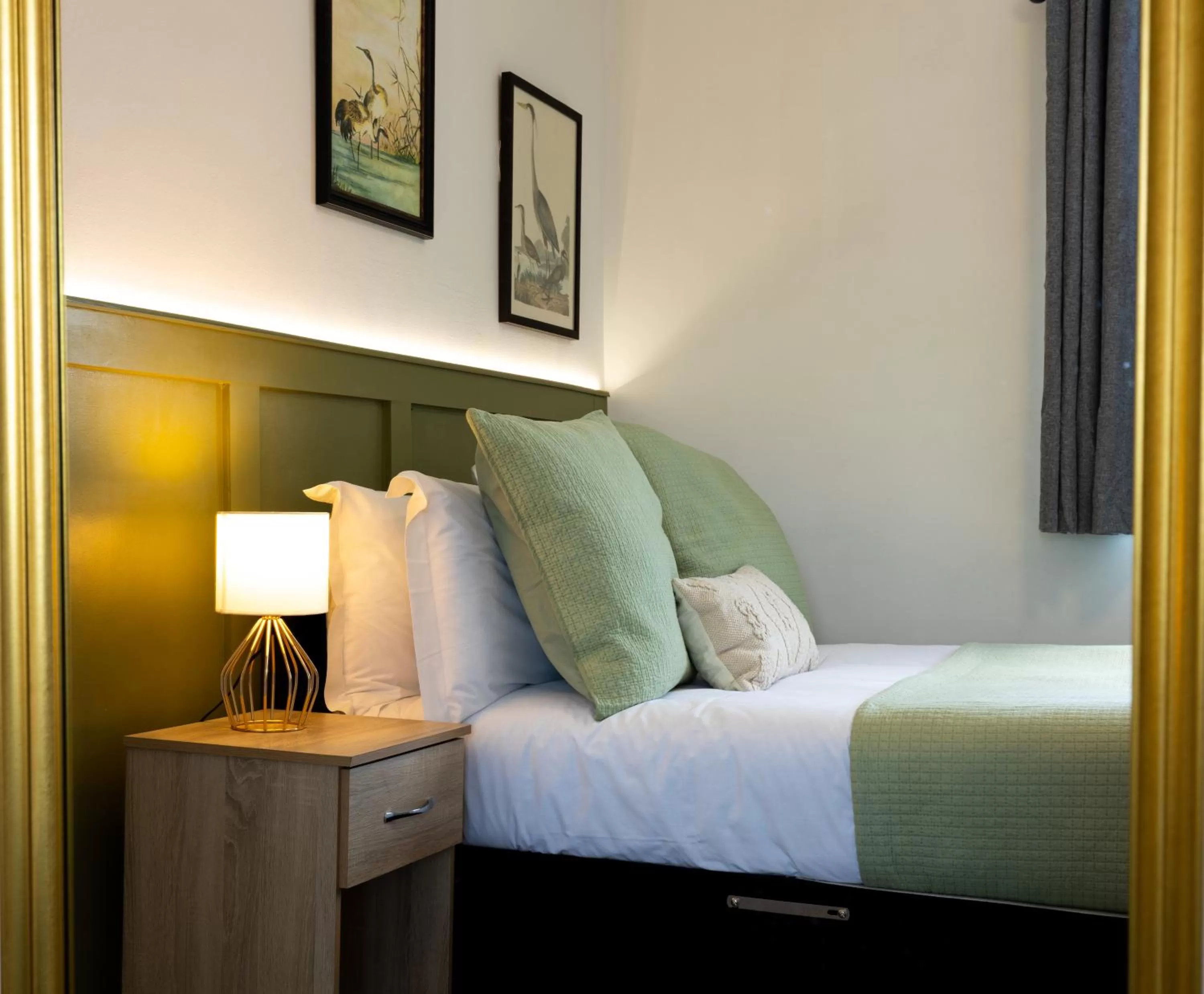 Bed in The Angharad Hotel and Restaurant