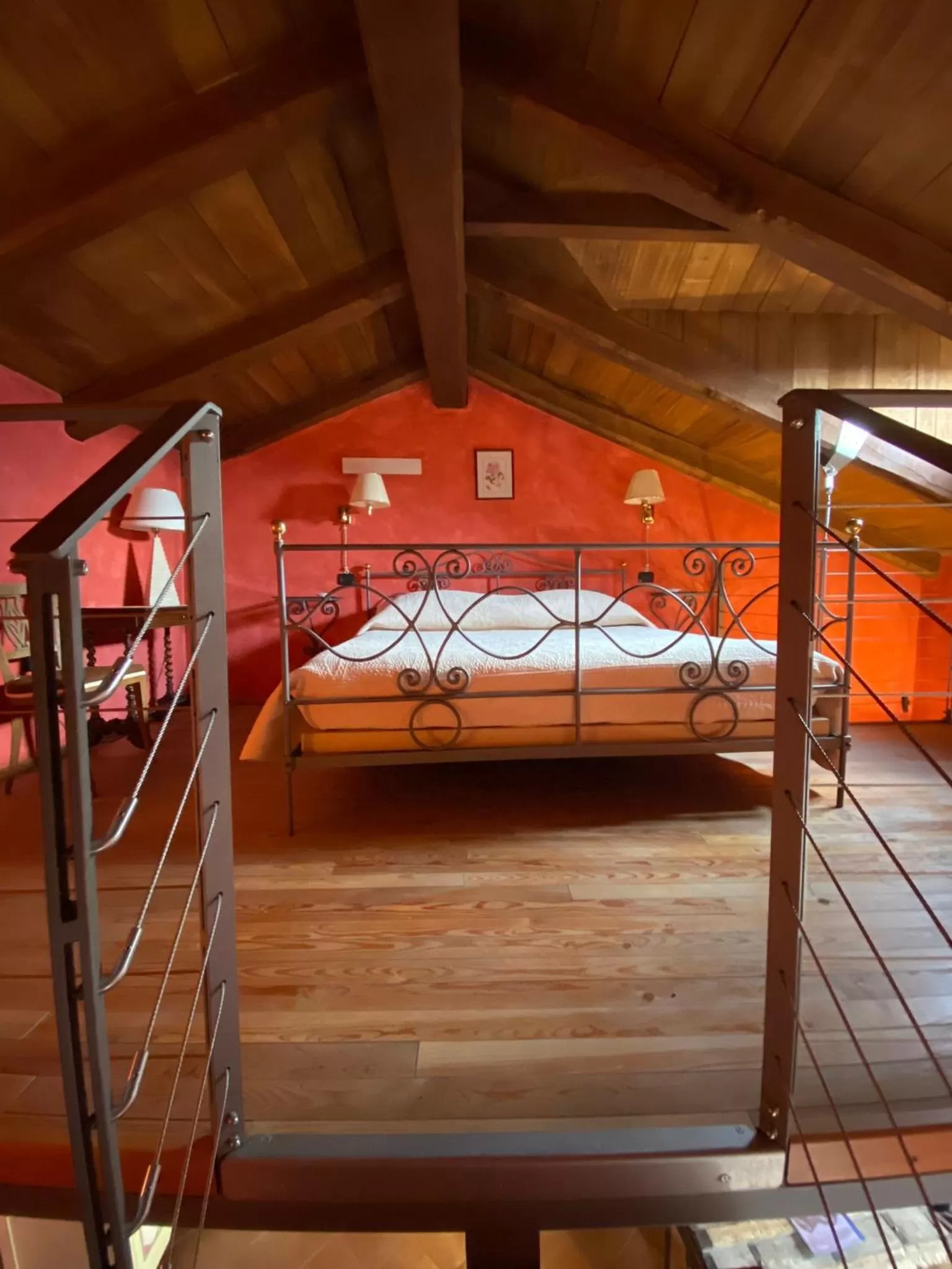 Photo of the whole room, Bed in Foresteria Ristorante Conti Roero