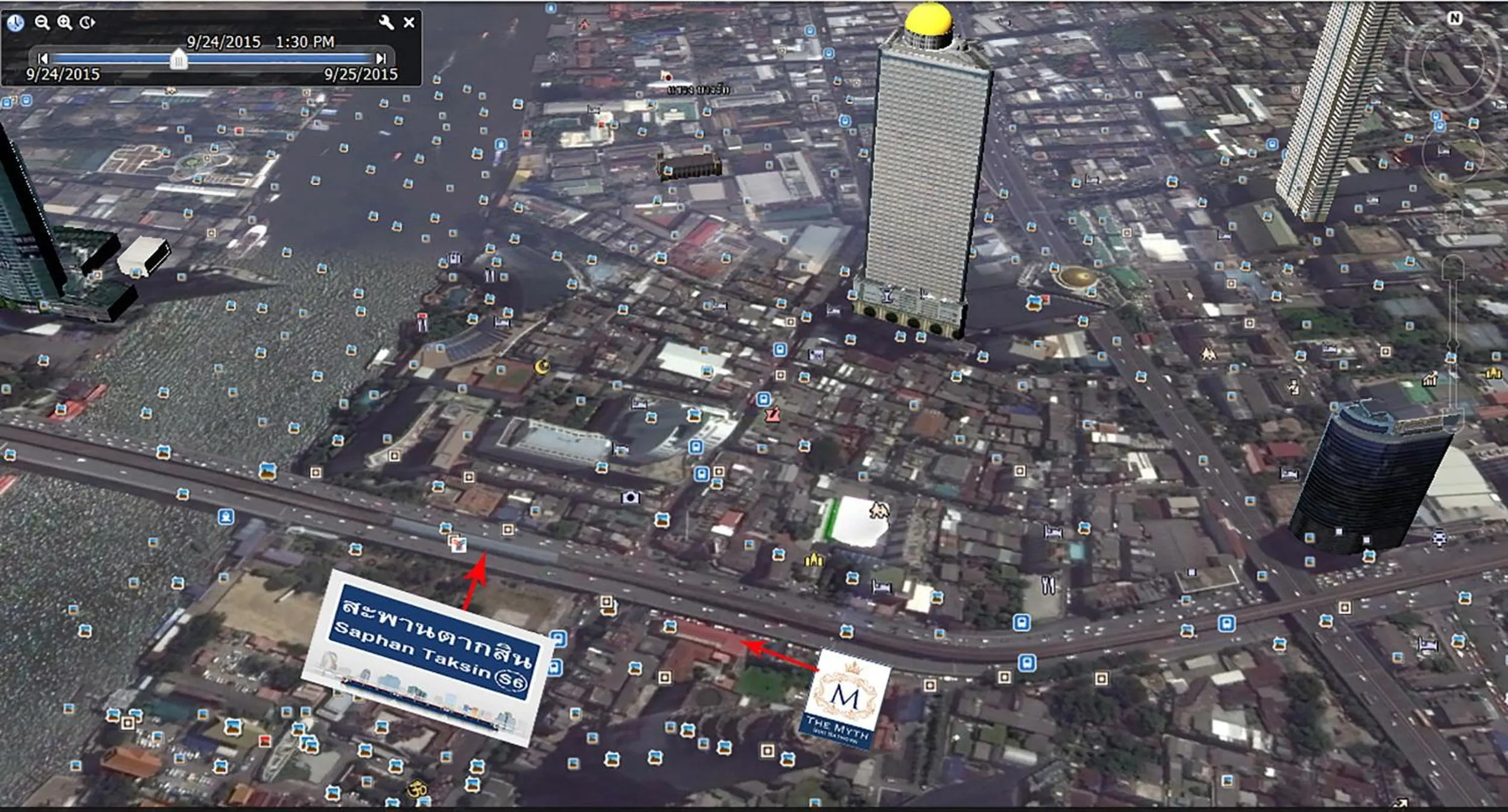 Off site in The Myth - Sud Sathorn