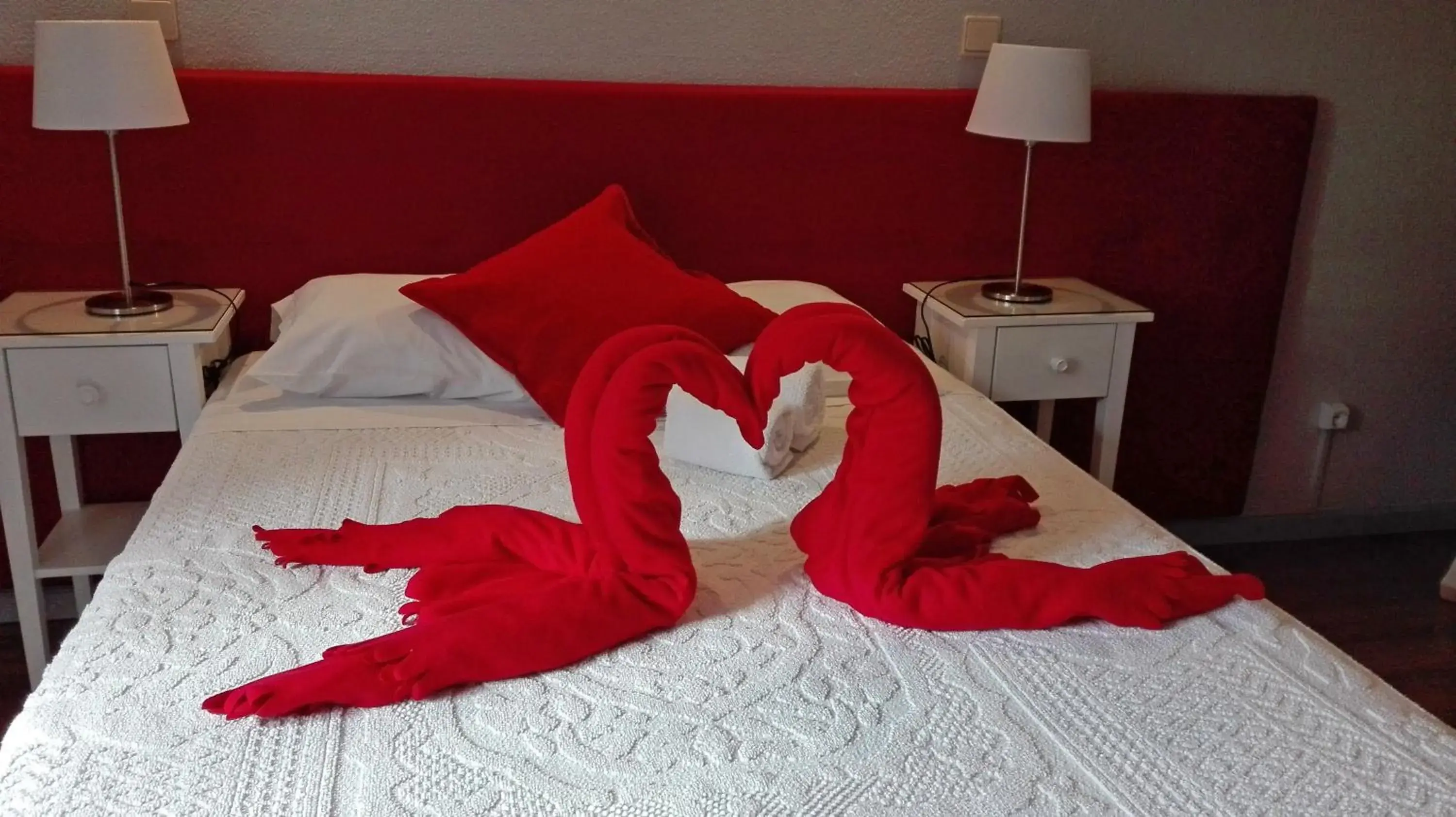 Decorative detail, Bed in Hotel Porto Nobre