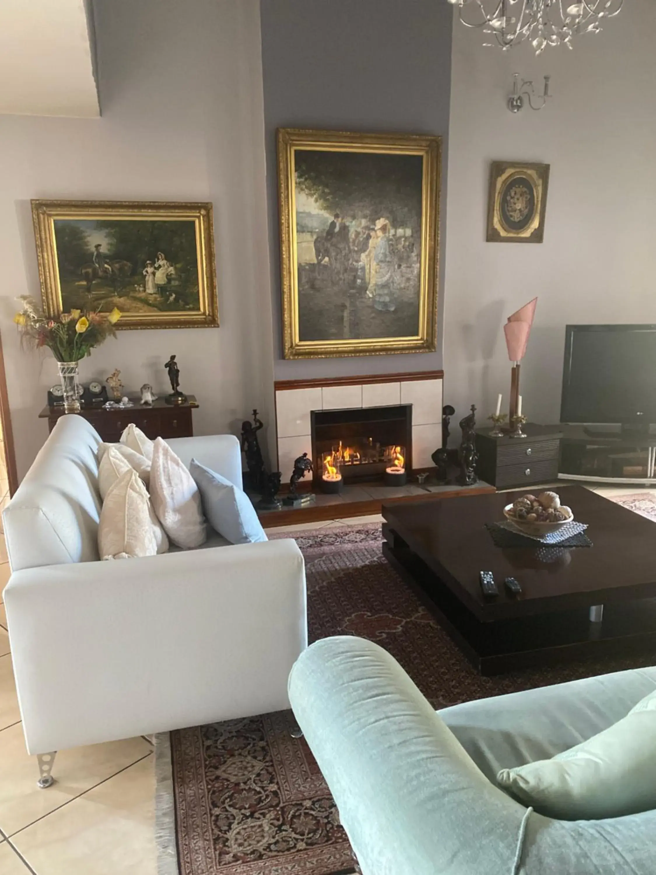 Living room, Seating Area in Marion Lodge