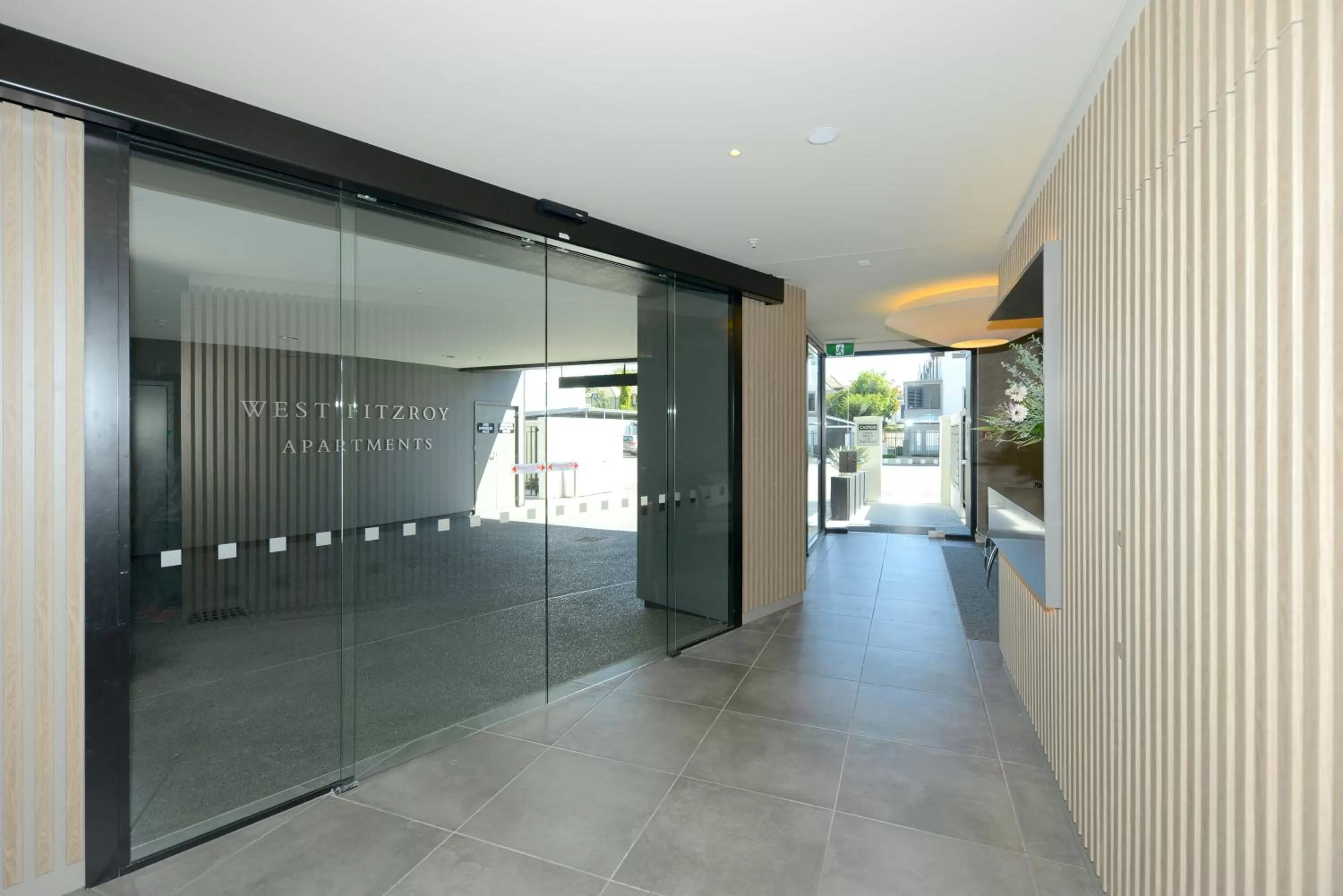 Lobby or reception in West Fitzroy Apartments