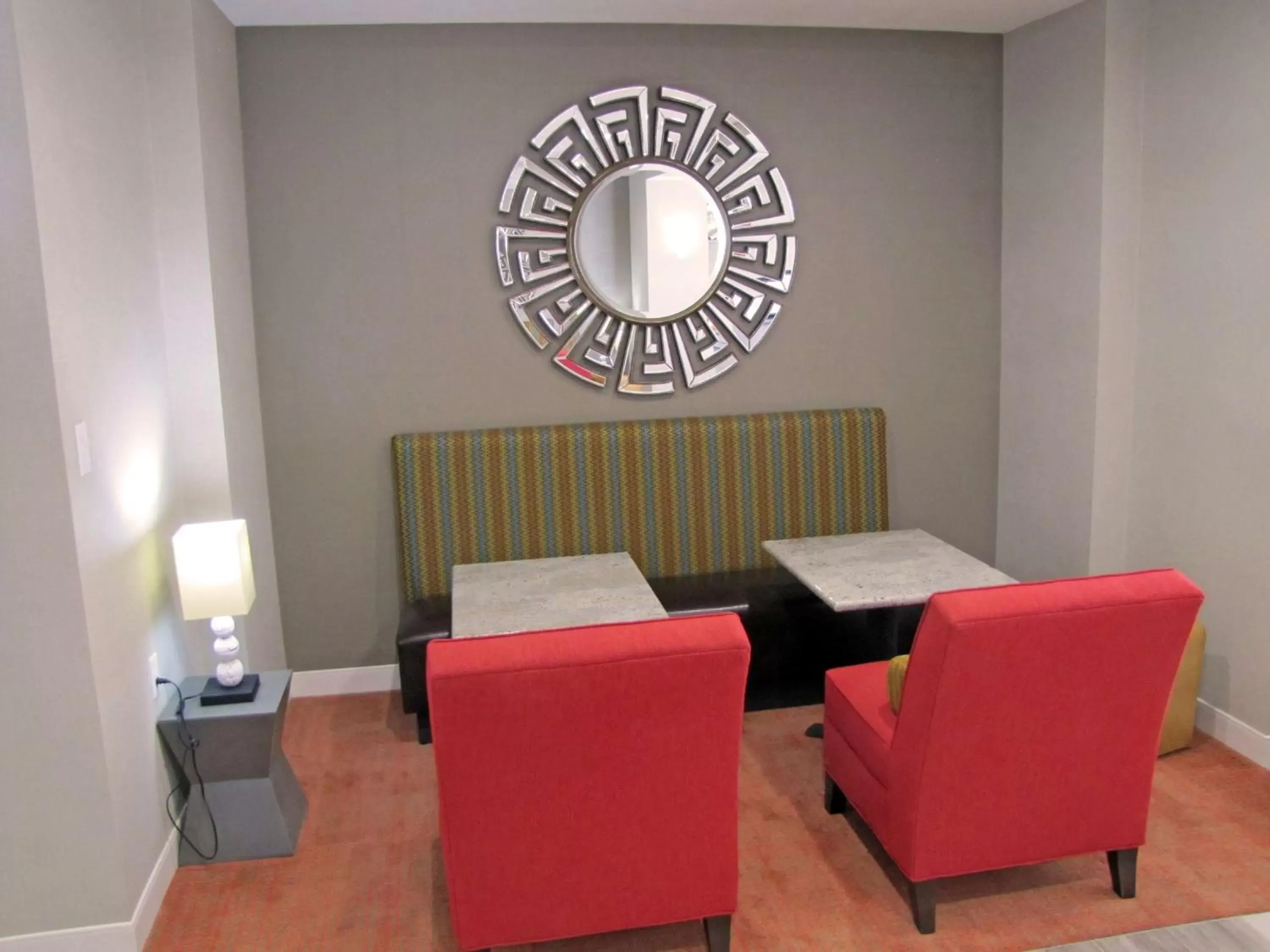 Lobby or reception in Hampton Inn McPherson Lobby or reception in Hampton Inn McPherson