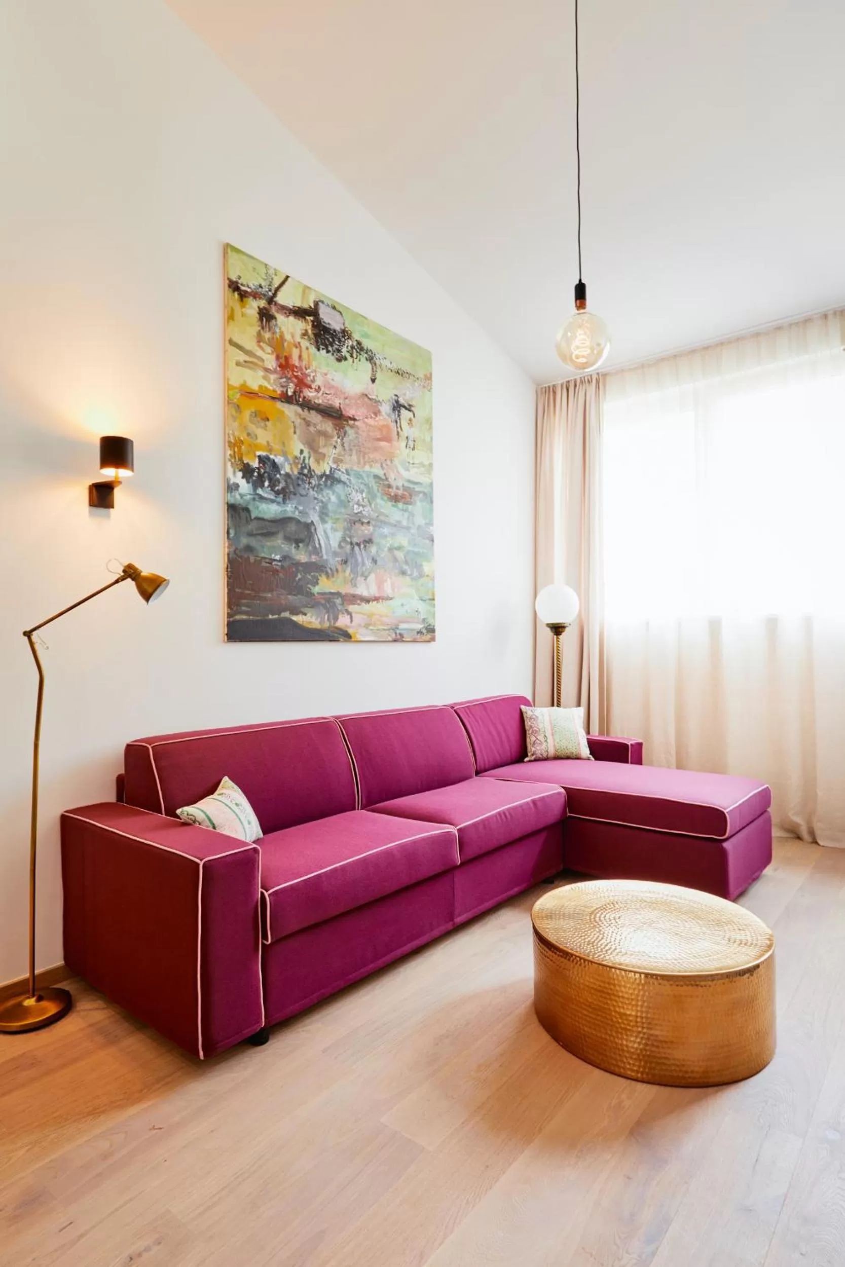 Living room in Boutiquehotel Zum Goldenen Hirschen