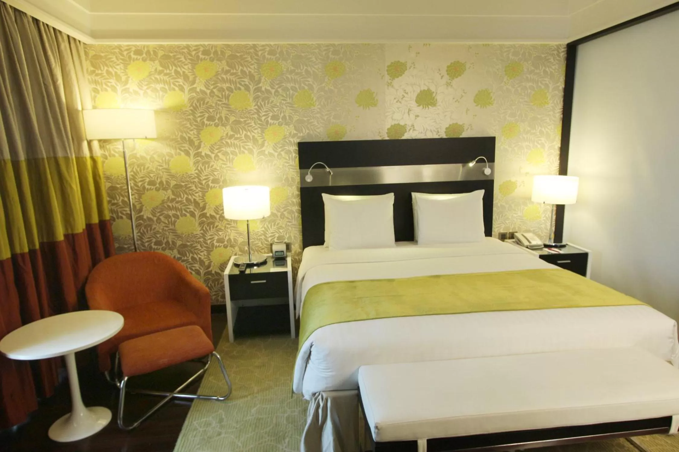 Bedroom, Bed in Crowne Plaza Pune City Centre by IHG