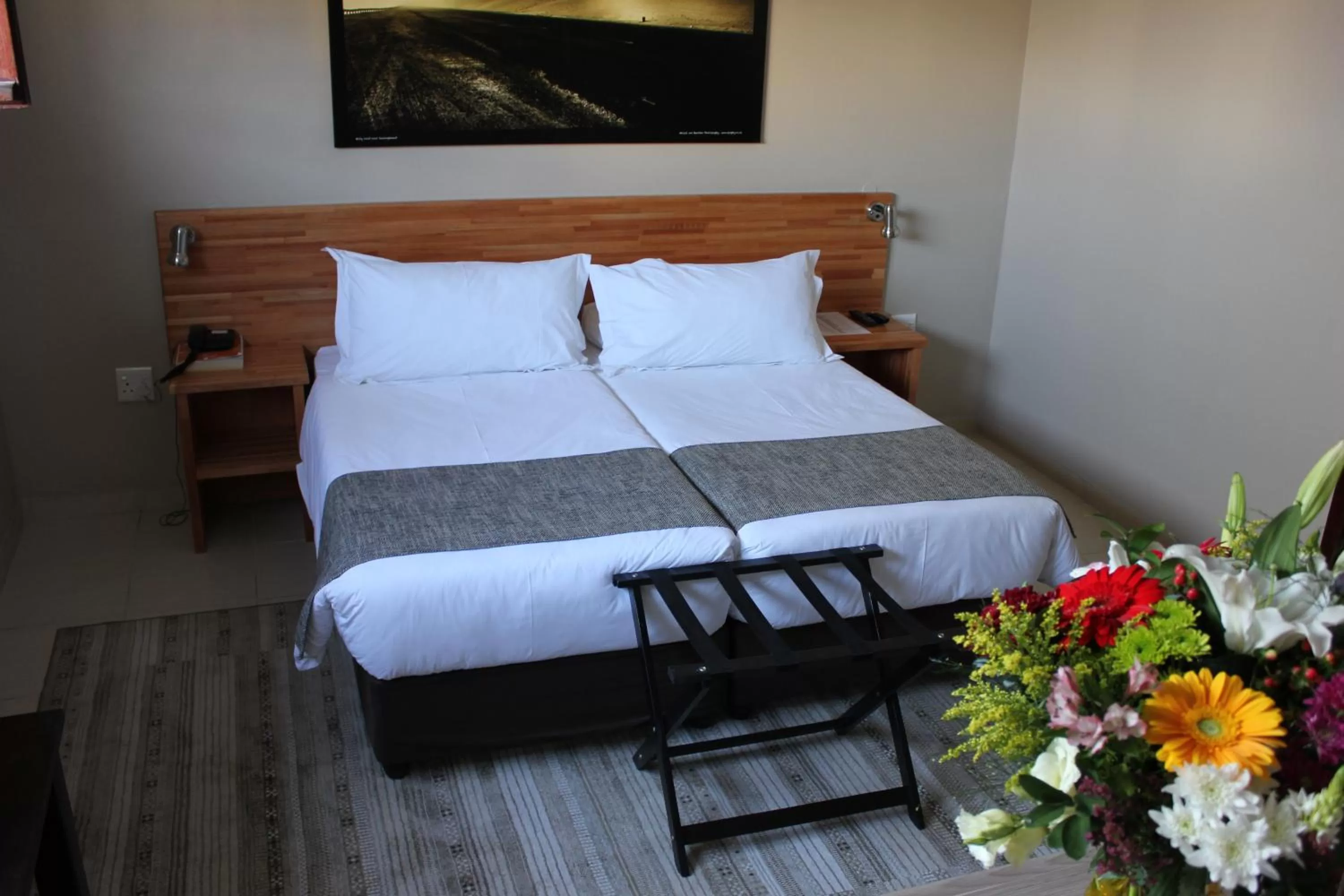 Bedroom, Bed in Prost Hotel Swakopmund Namibia