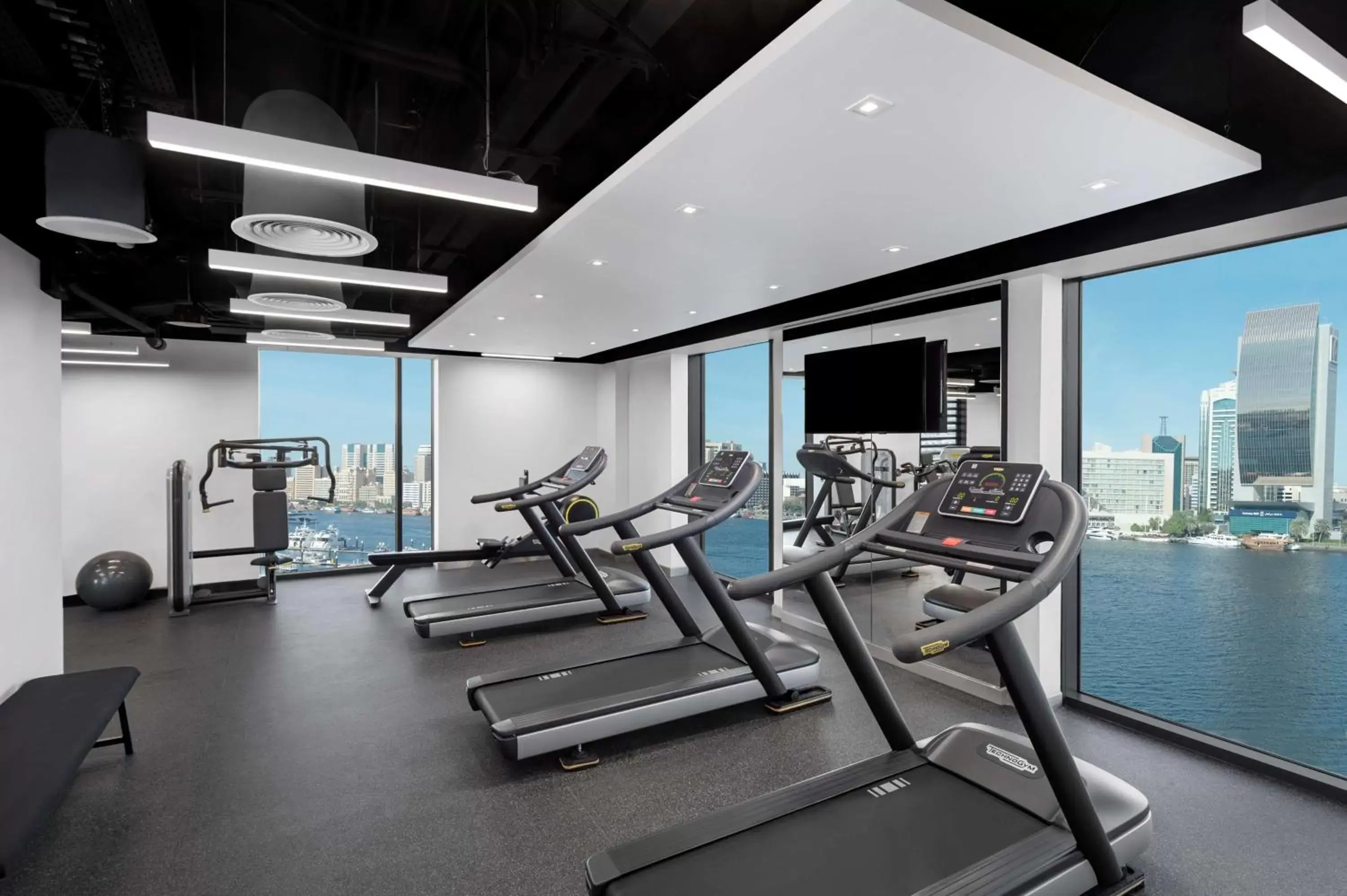 Fitness centre/facilities, Fitness Center/Facilities in Canopy by Hilton Dubai Al Seef