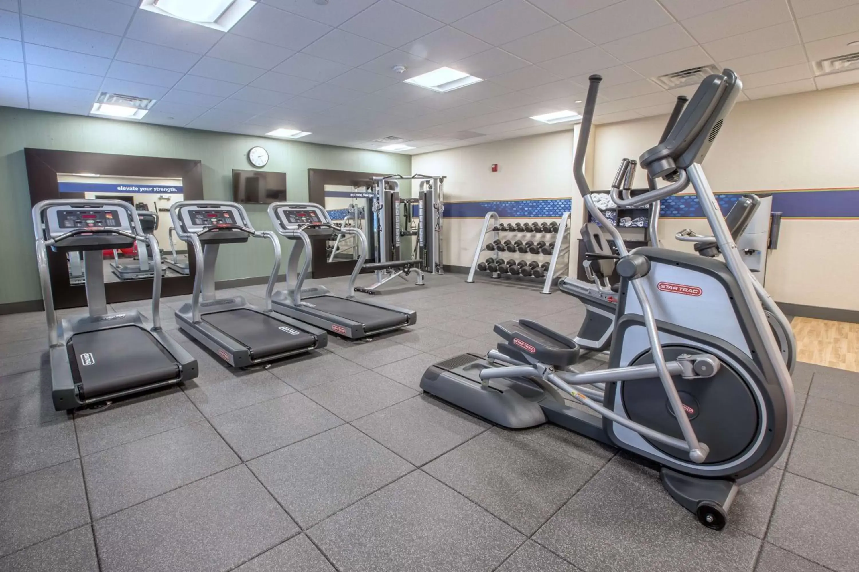 Fitness centre/facilities, Fitness Center/Facilities in Hampton Inn by Hilton Amesbury, MA