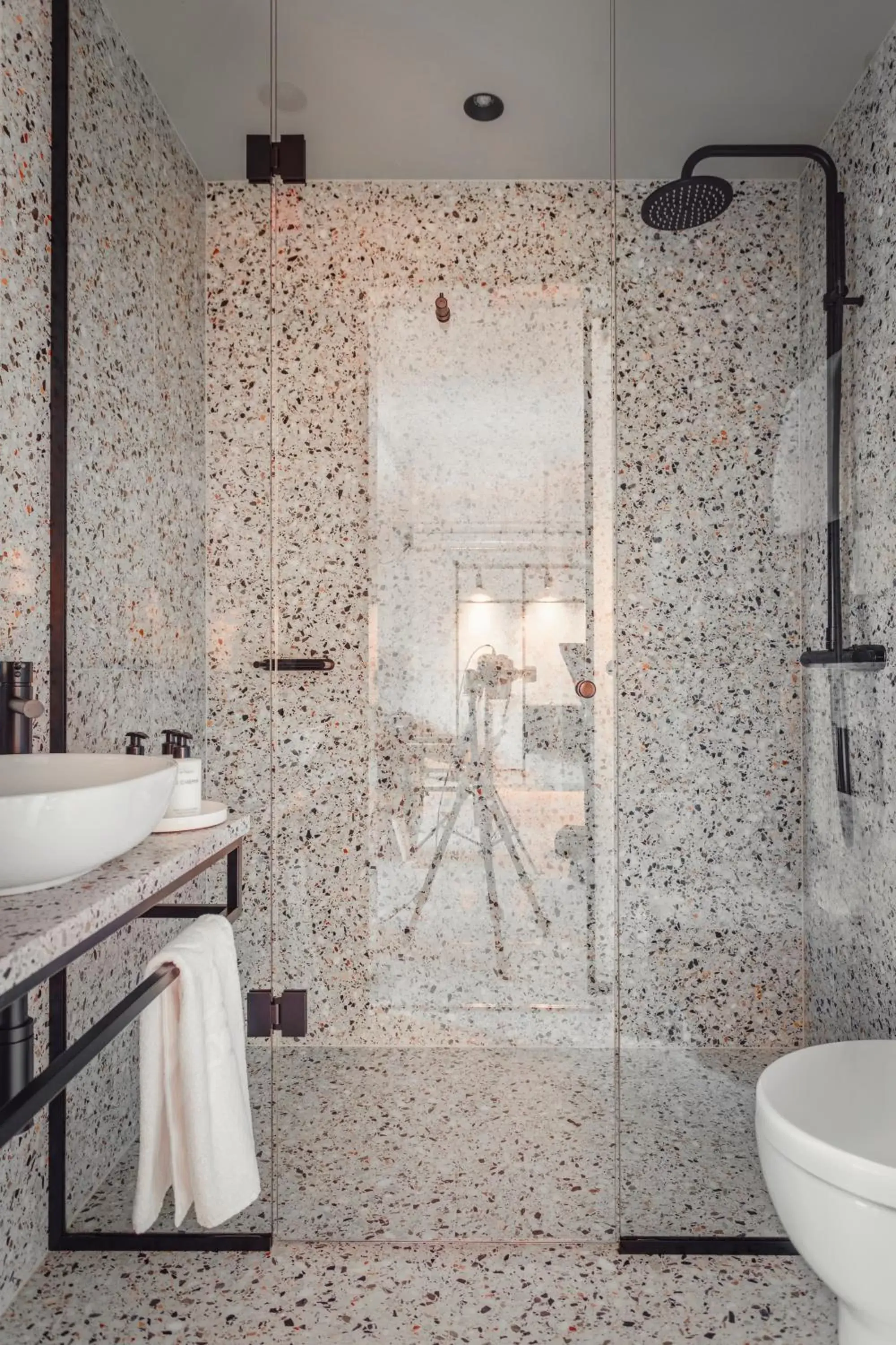 Bathroom in Blique by Nobis, Stockholm, a Member of Design Hotels™ Bathroom in Blique by Nobis, Stockholm, a Member of Design Hotels™