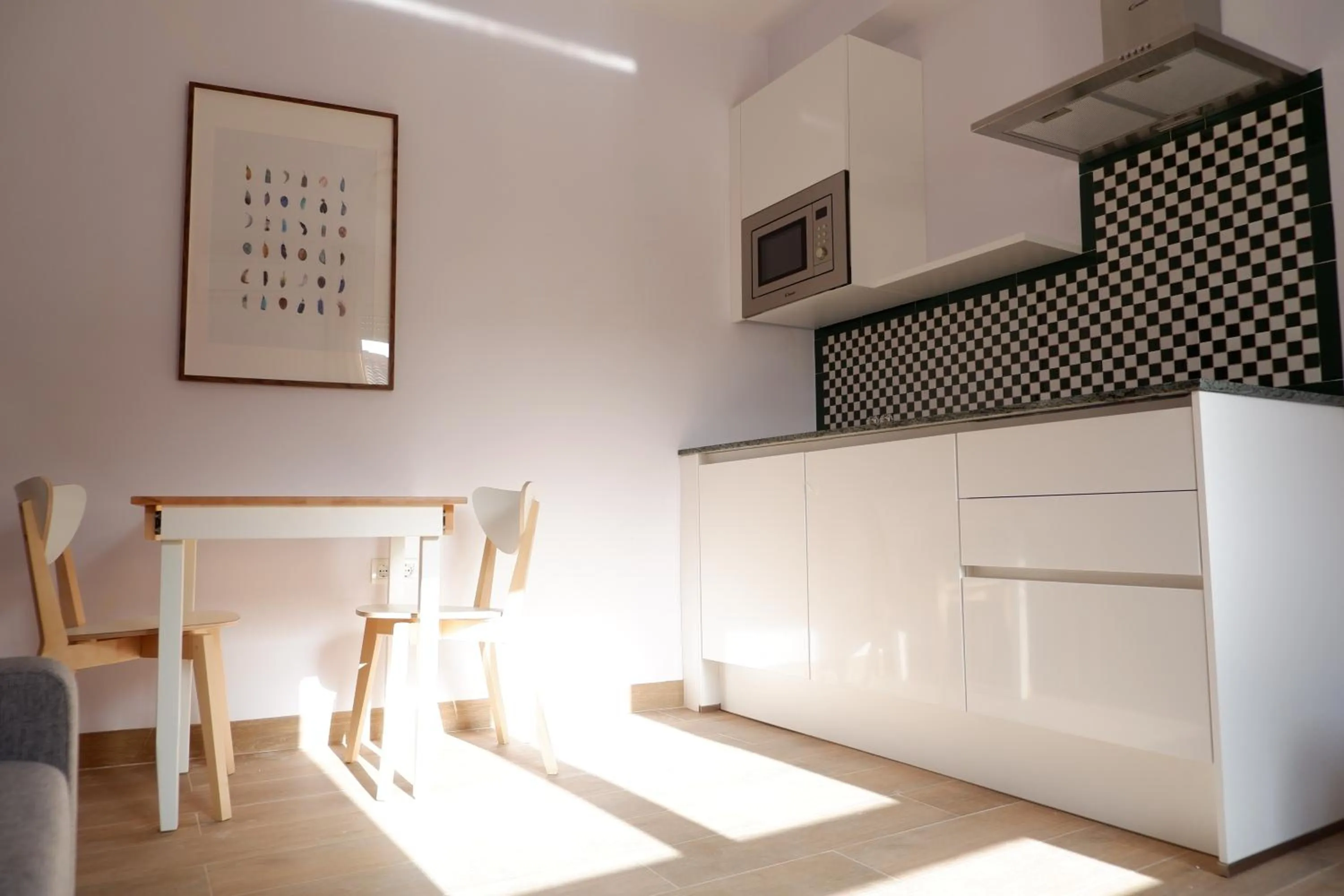 Kitchen or kitchenette in Hotel Andalucia