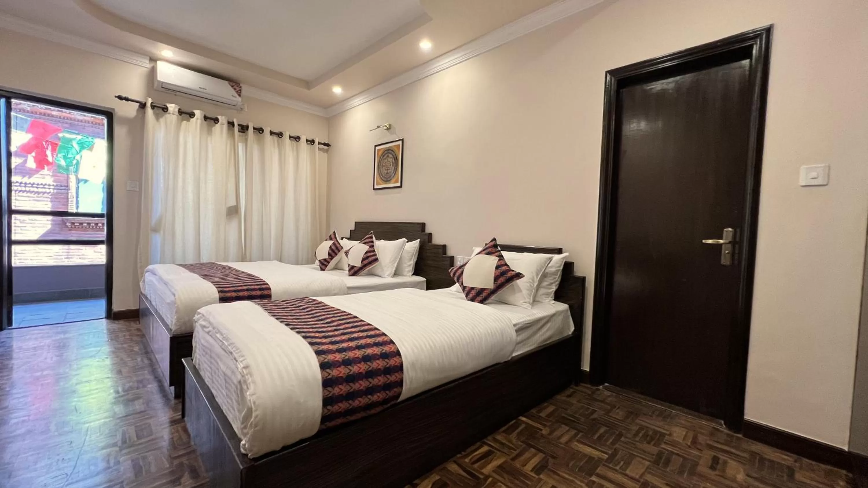 Bed in Mandala Heritage Inn